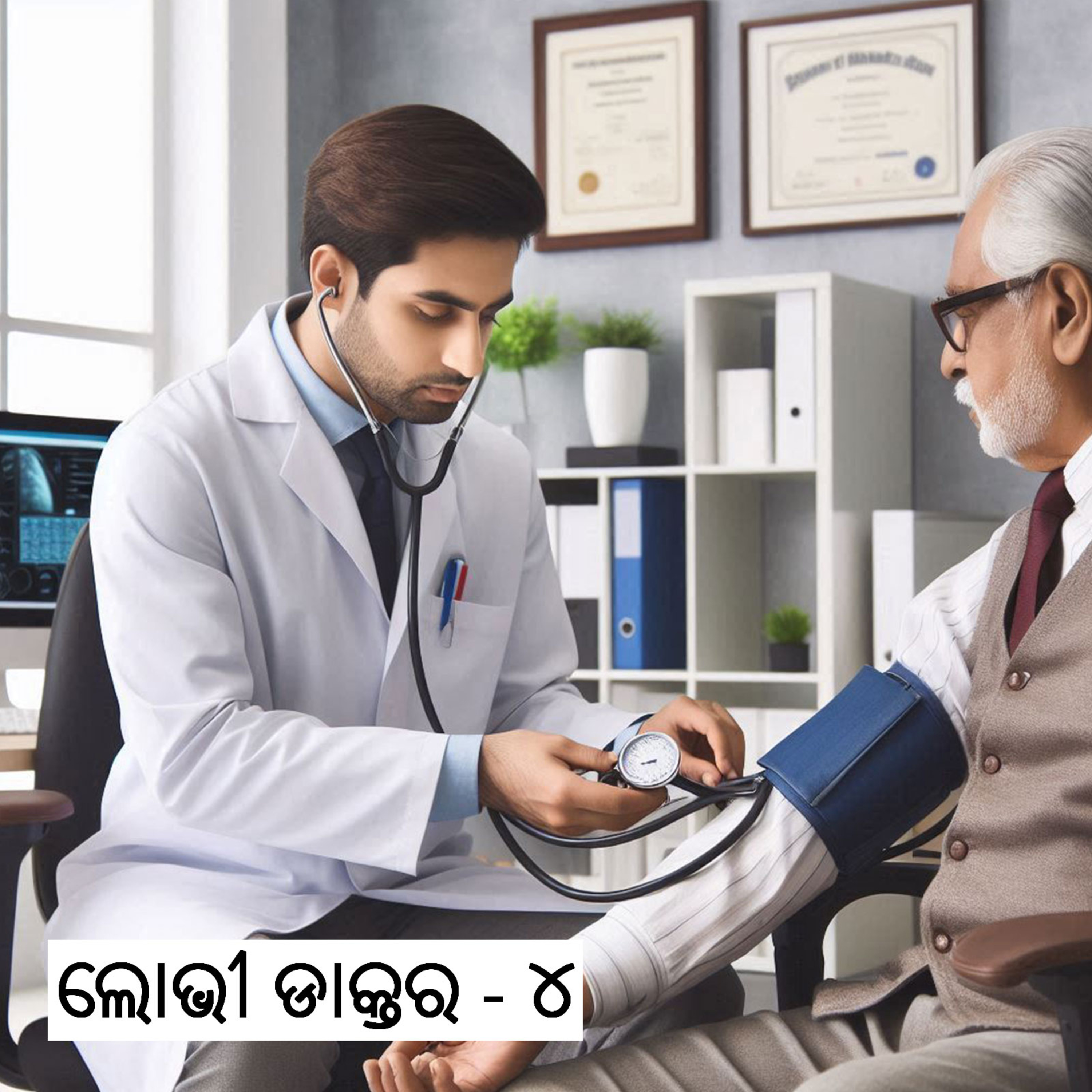 ଲୋଭୀ ଡାକ୍ତର - ୪ | #satire #comedy #reality #odia_story #odia #podcast episode artwork