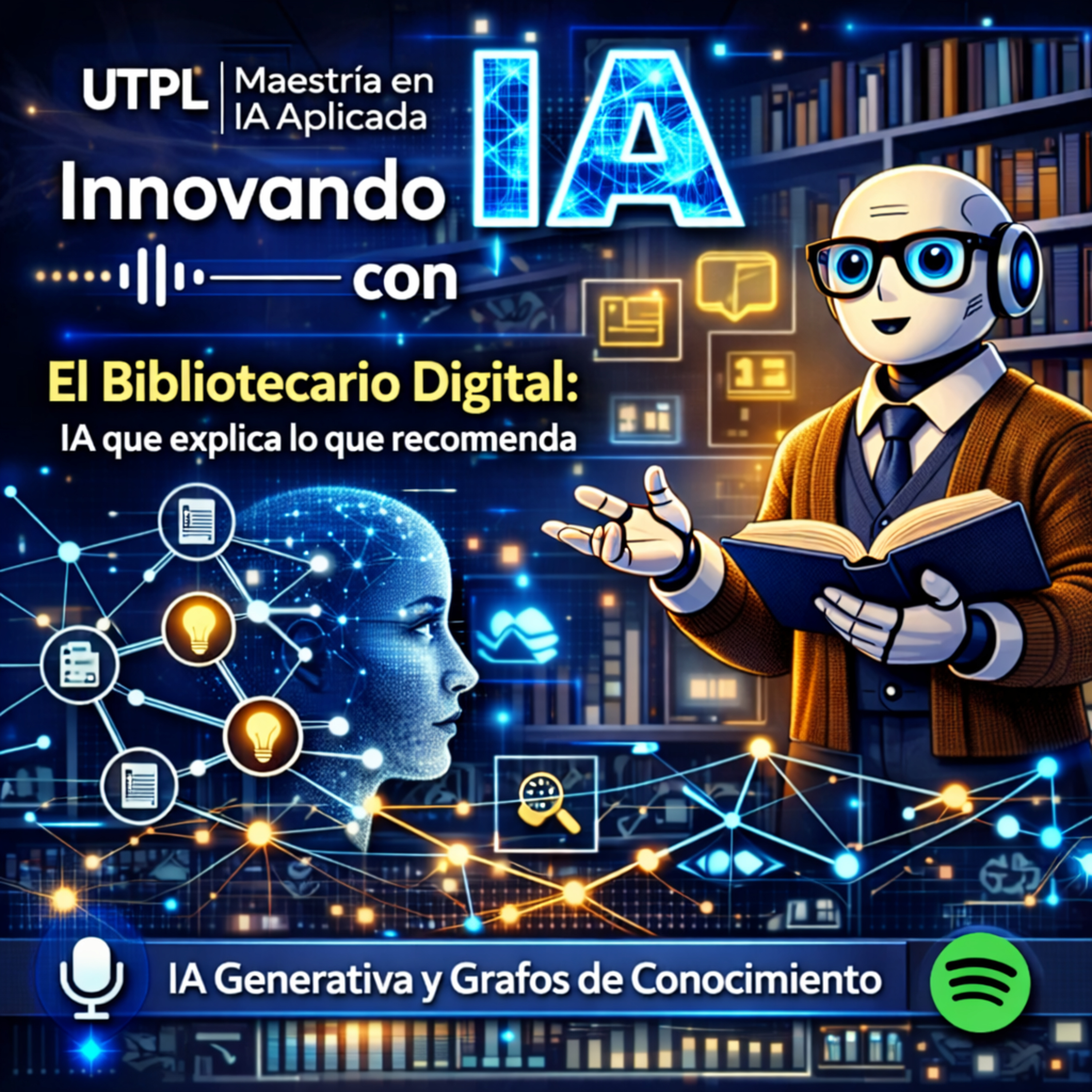 El Bibliotecario Digital: IA que explica lo que recomienda episode artwork