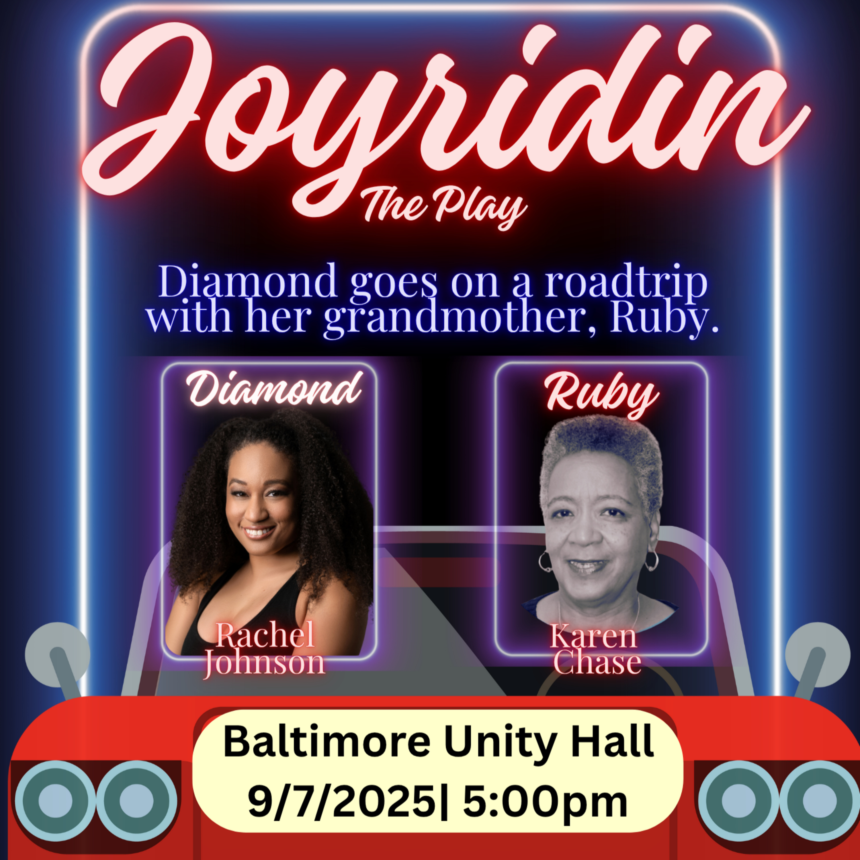 Askari cast live talk the upcoming play Joyridin! 9/7/25 at the Baltimore unity Hall 5PM EST! episode artwork