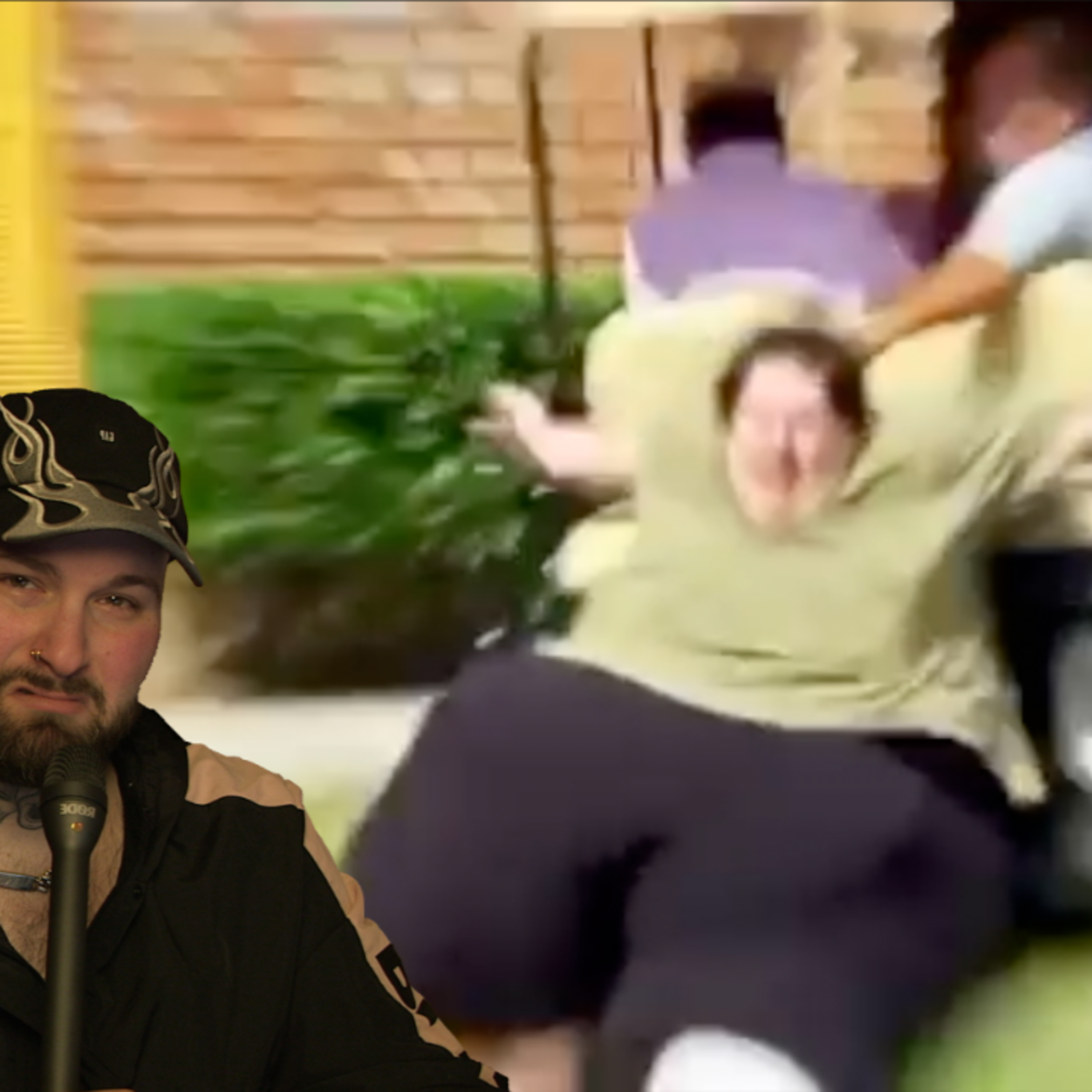 Steven Assanti Falls Off A Golf Cart!