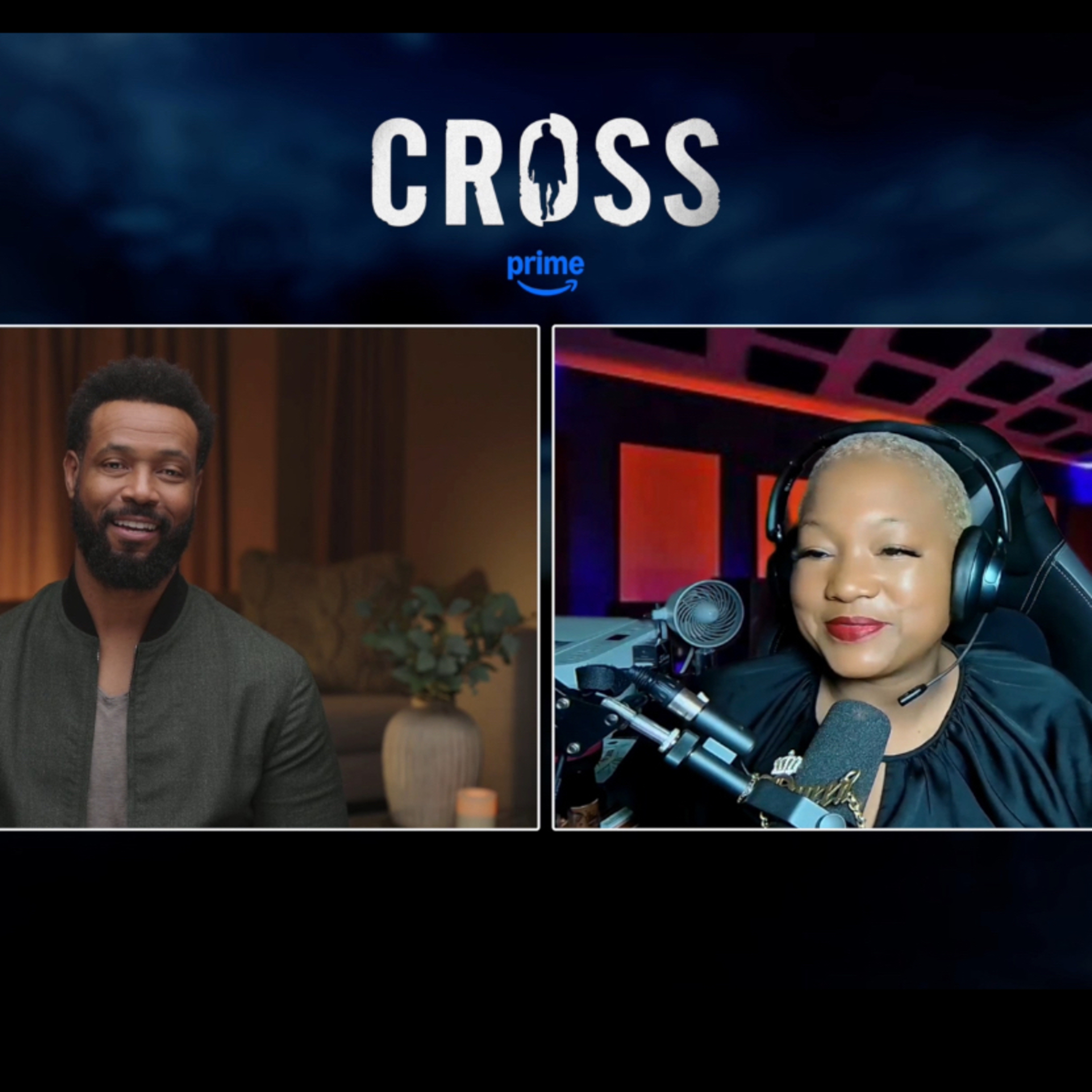 Amazon Prime Cross interview Isaiah Mustafa #crossprimevideo #alexcross