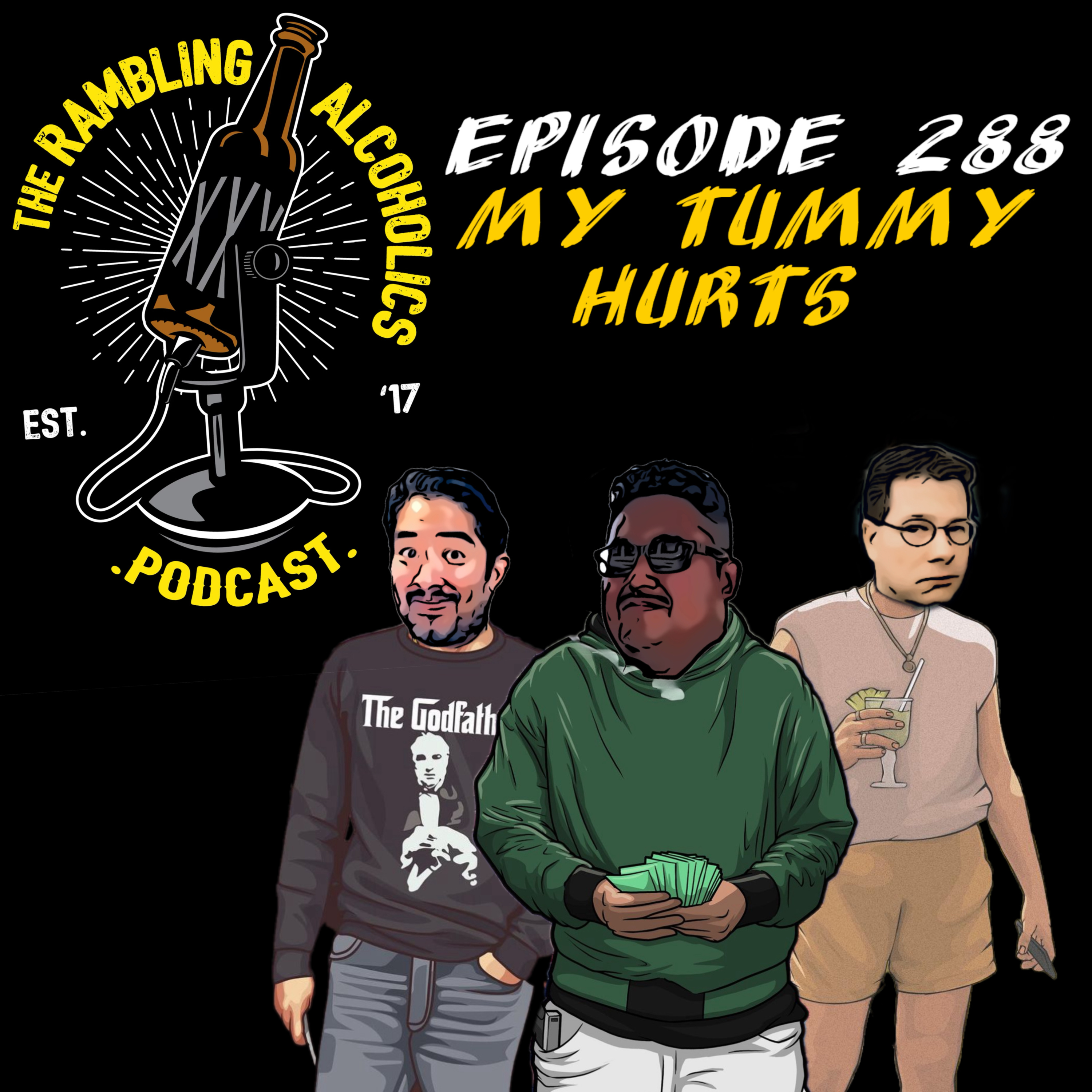 RAP EP. 288 MY TUMMY HURTS  episode artwork