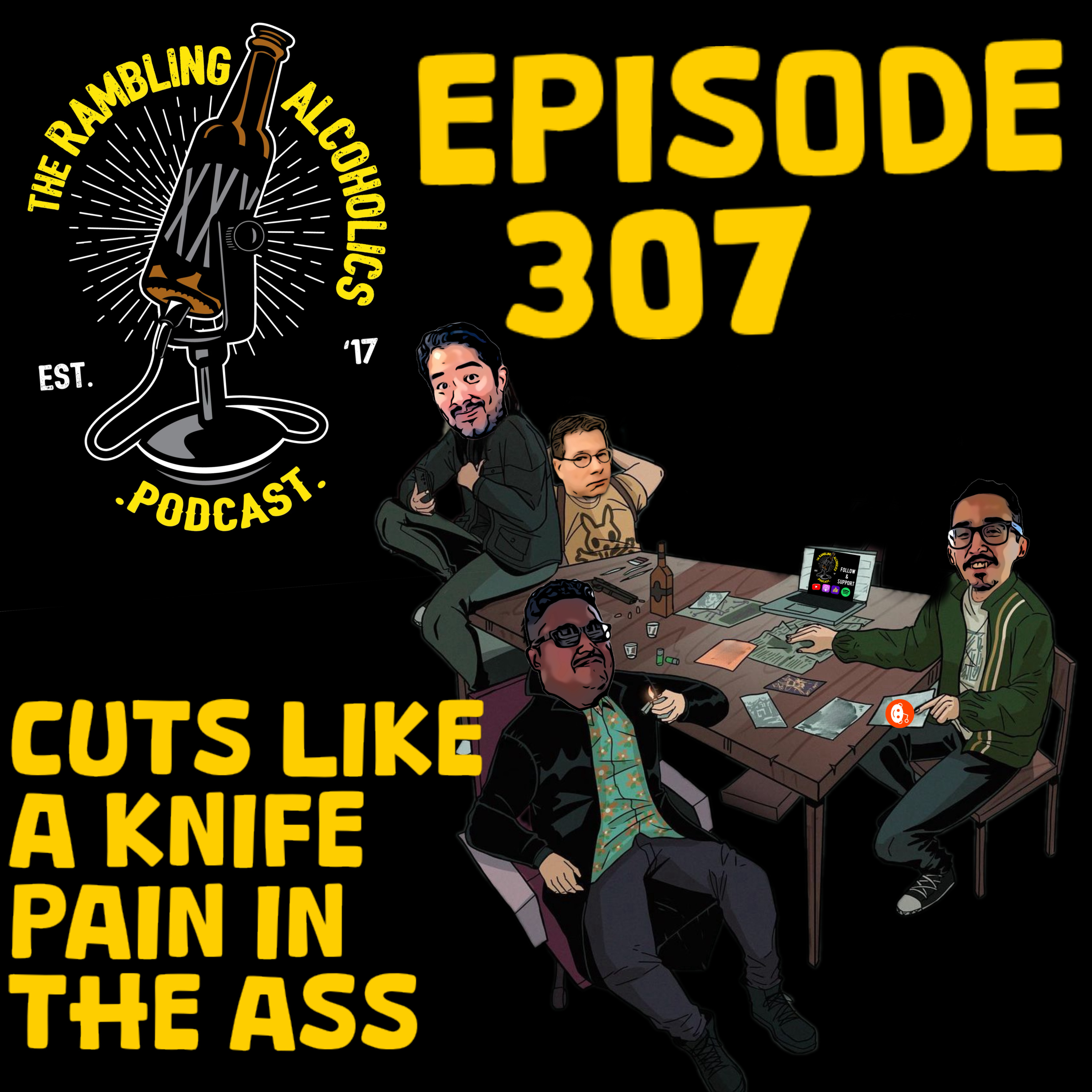 RAP EP.307 CUTS LIKE A KNIFE PAIN IN THE ASS  episode artwork