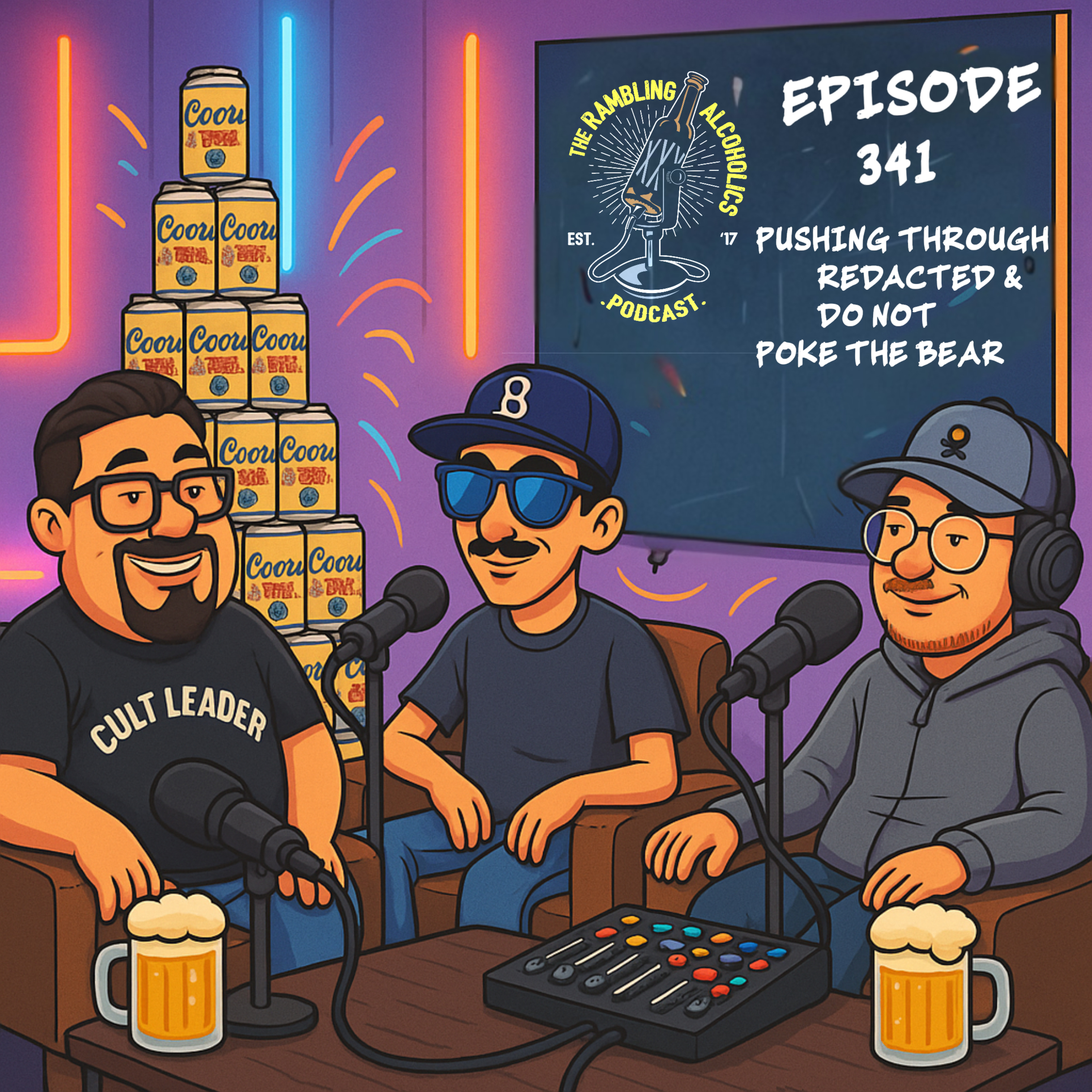 RAP EP.341 PUSHING THROUGH, REDACTED & DO NOT POKE THE BEAR episode artwork