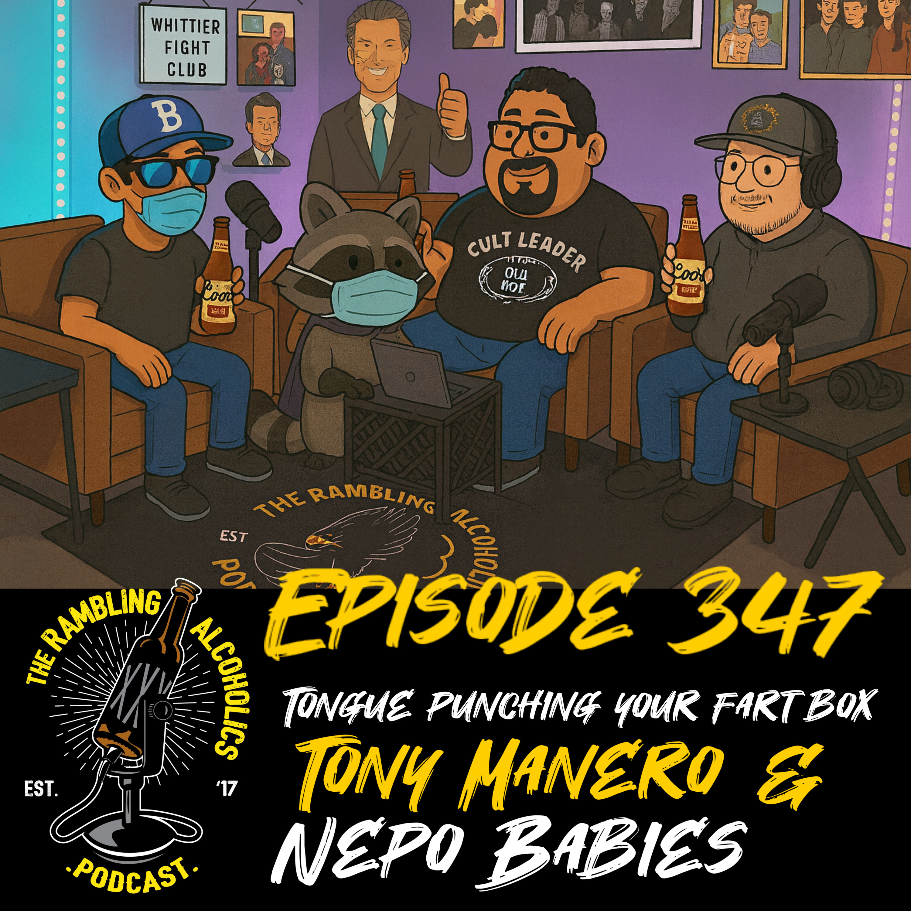 RAP EP.347 TONGUE PUNCHING YOUR FART BOX, TONY MANERO & NEPO BABIES episode artwork