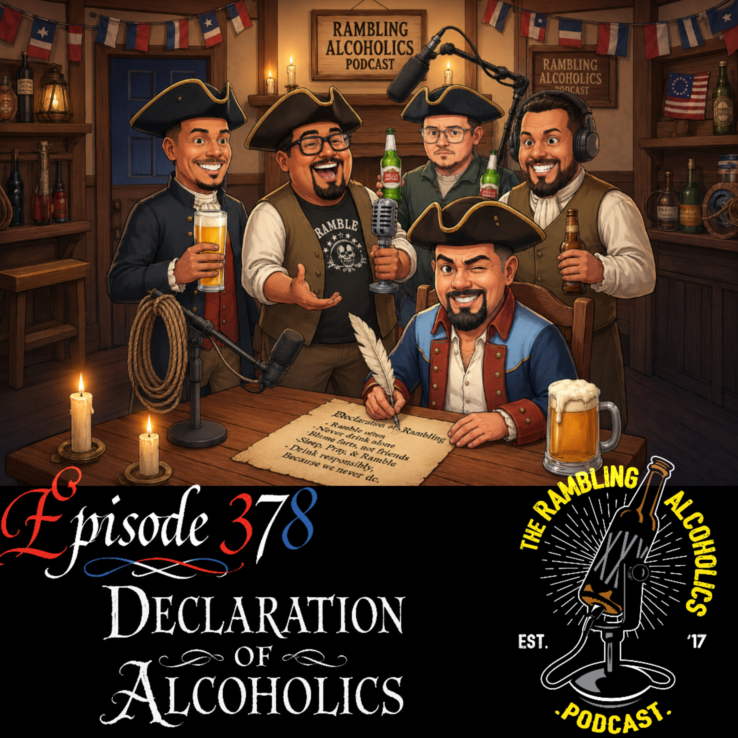 RAP EP.378 The Declaration of Alcoholics episode artwork