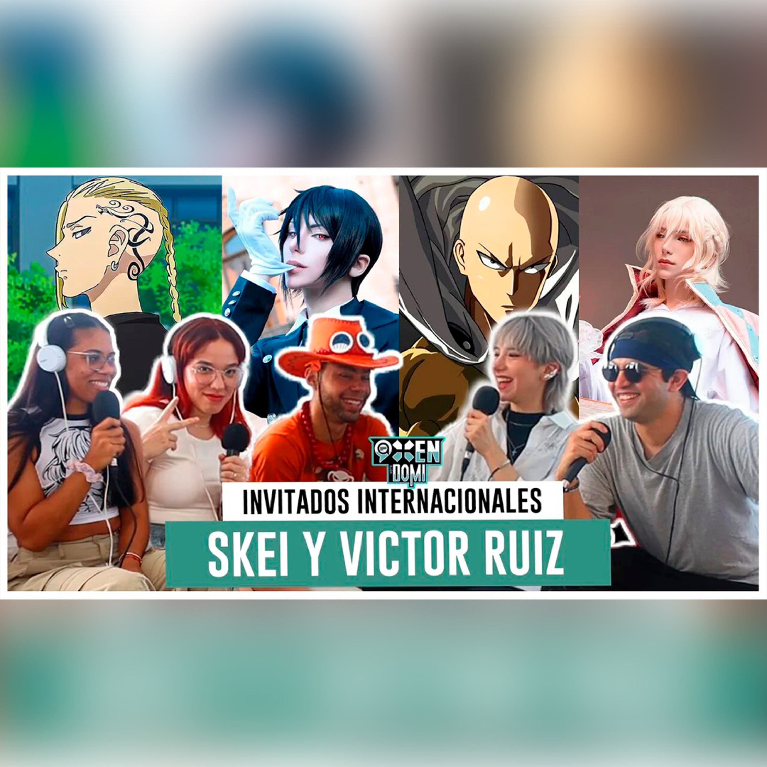 ¿COMO SE PUEDE VIVIR DEL COSPLAY? EL DOBLAJE EN MEXICO (SKEI Y VICTOR RUIZ) | NINE TEN VERSIÓN DOMI