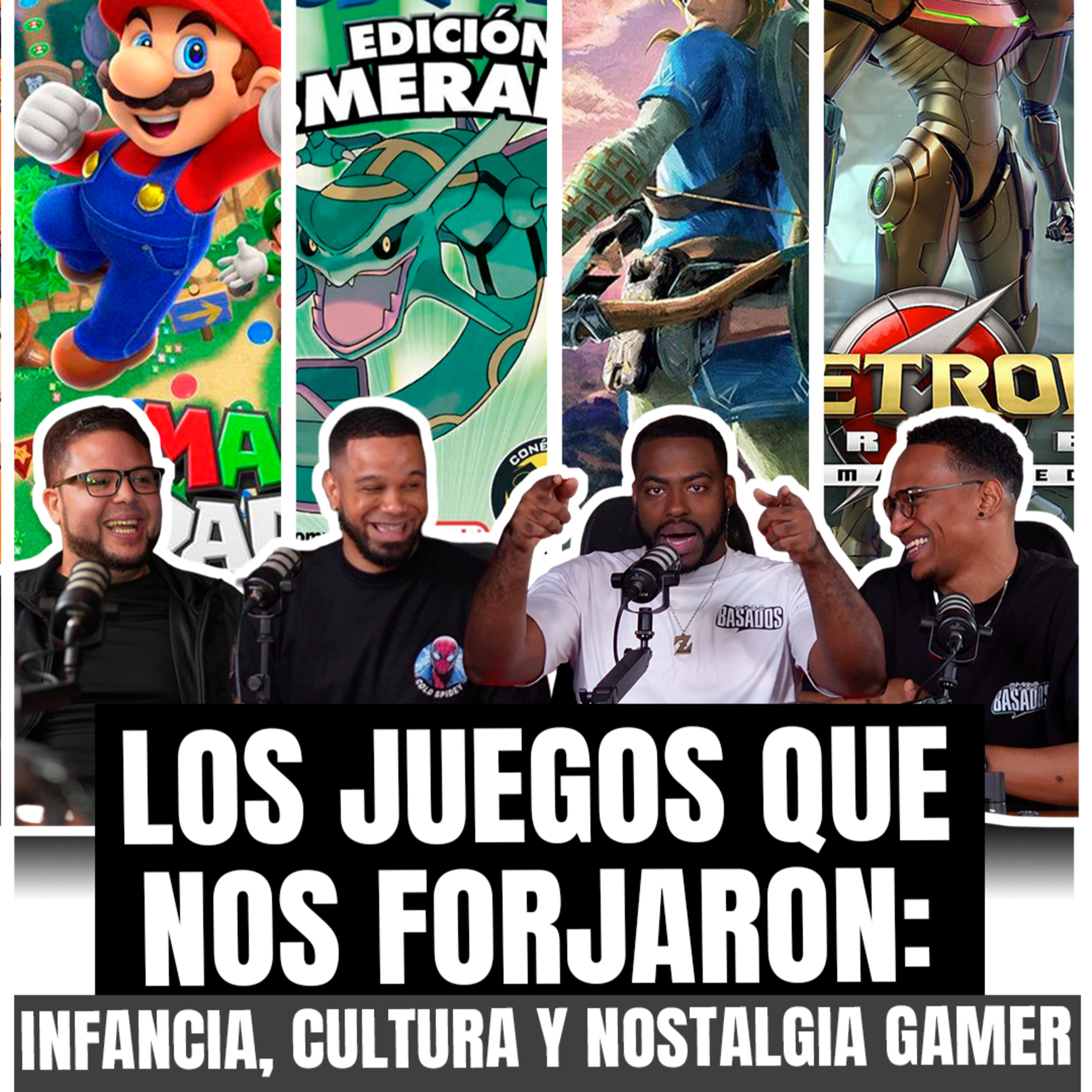 Los VIDEOJUEGOS que FORJARON nuestra INFANCIA: NOSTALGIA, CULTURA GAMER y ARTE | BASADOS Ep. 39
