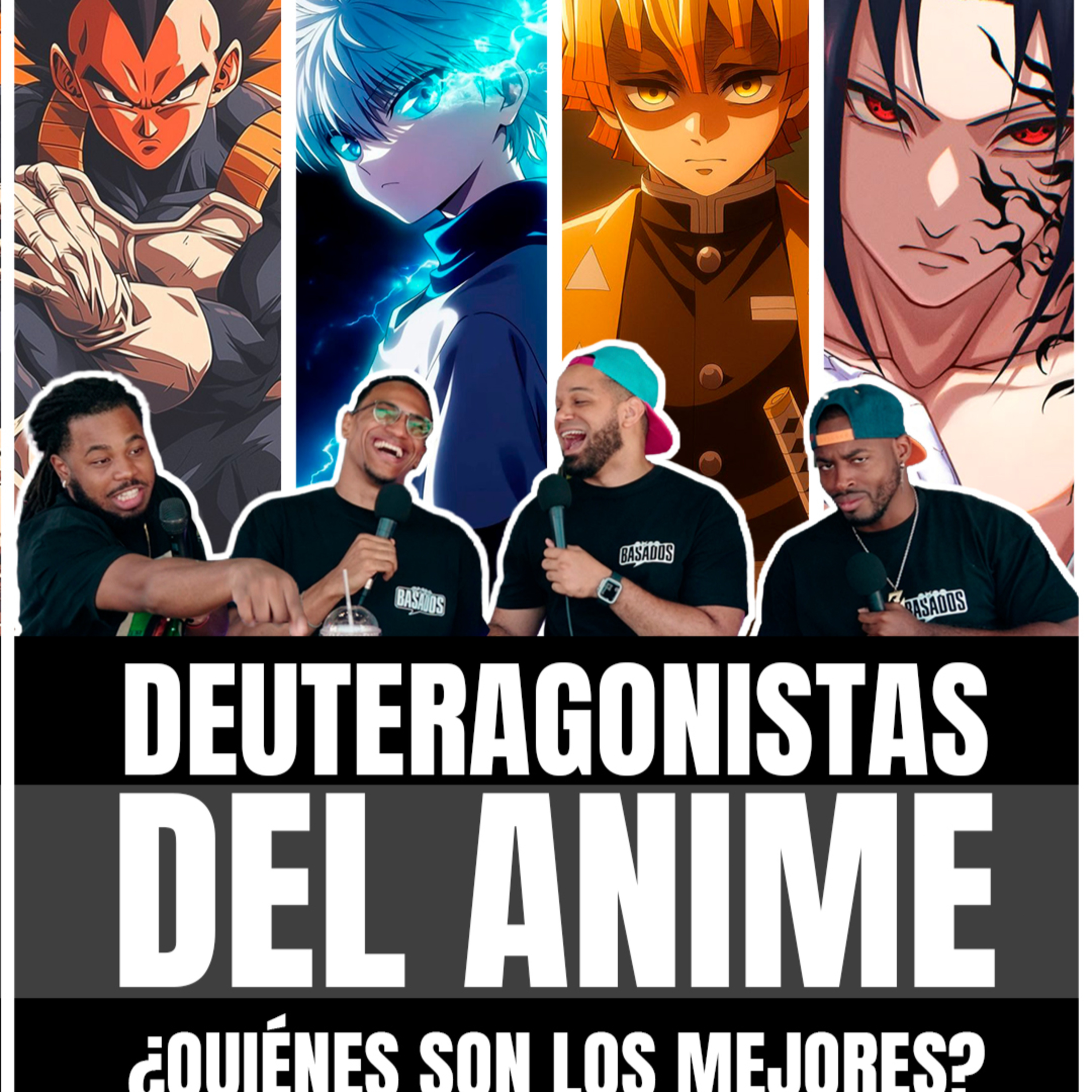 Los MEJORES DEUTERAGONISTAS del ANIME: Vegeta, Sasuke, Killua, Zenitsu y MÁS | EP. 55