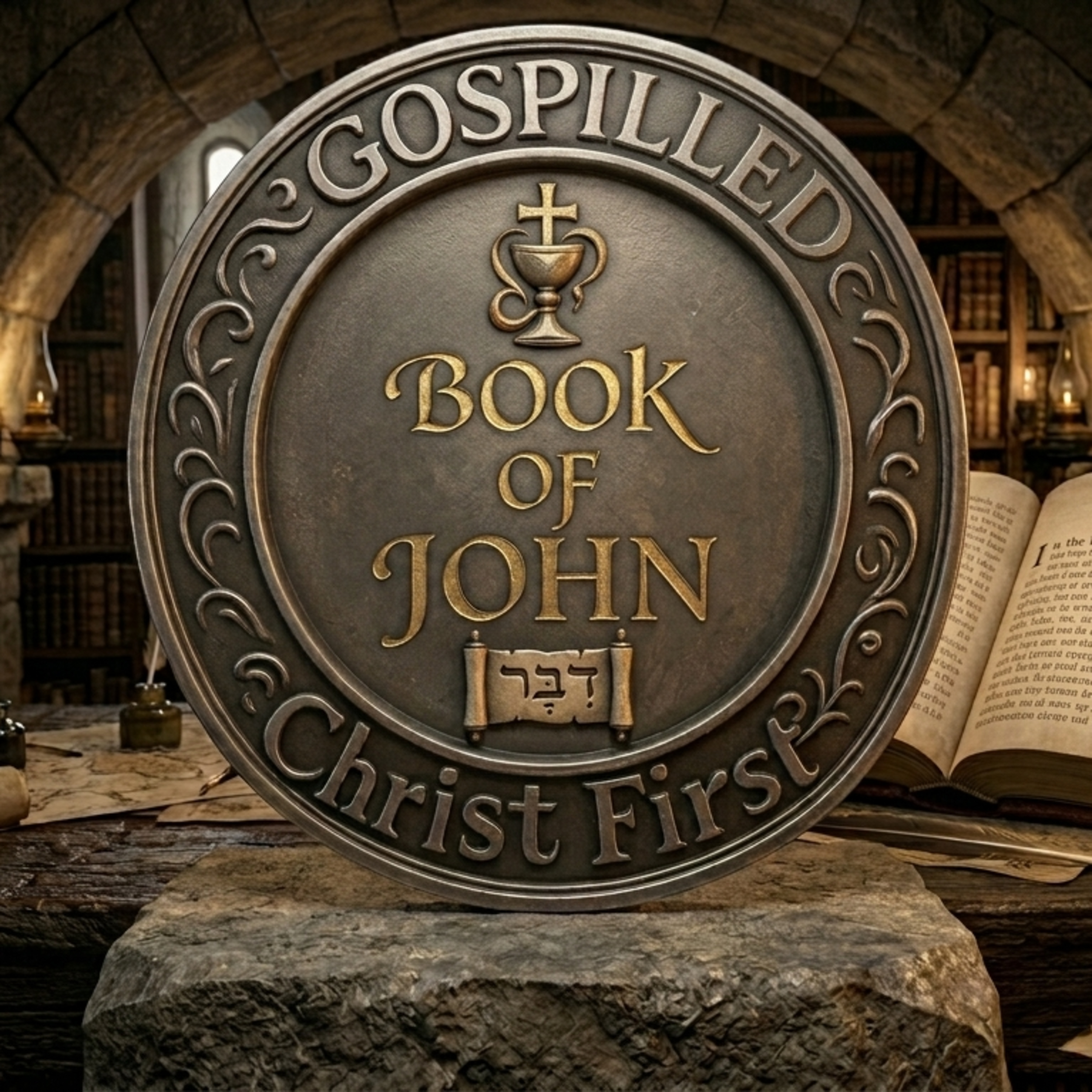 Book of John Audio Bible | KJV Reading Chapter Timestamps | Andrew Horval episode artwork