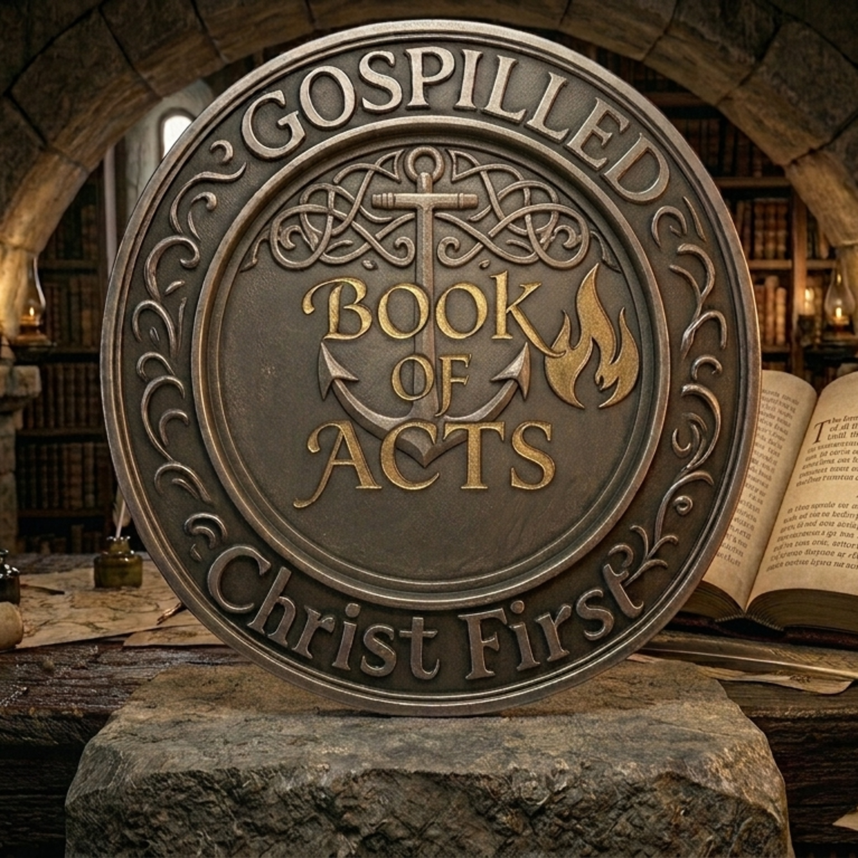 Book of Acts Audio Bible | KJV Reading Chapter Timestamps | Andrew Horval episode artwork