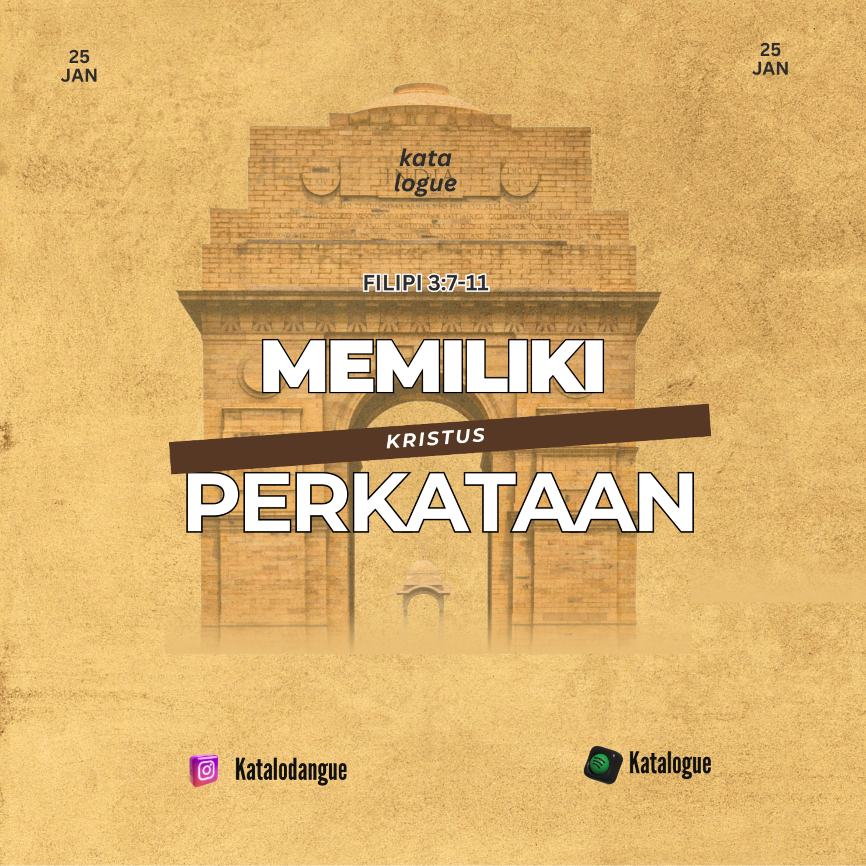 Memiliki Perkataan Kristus episode artwork