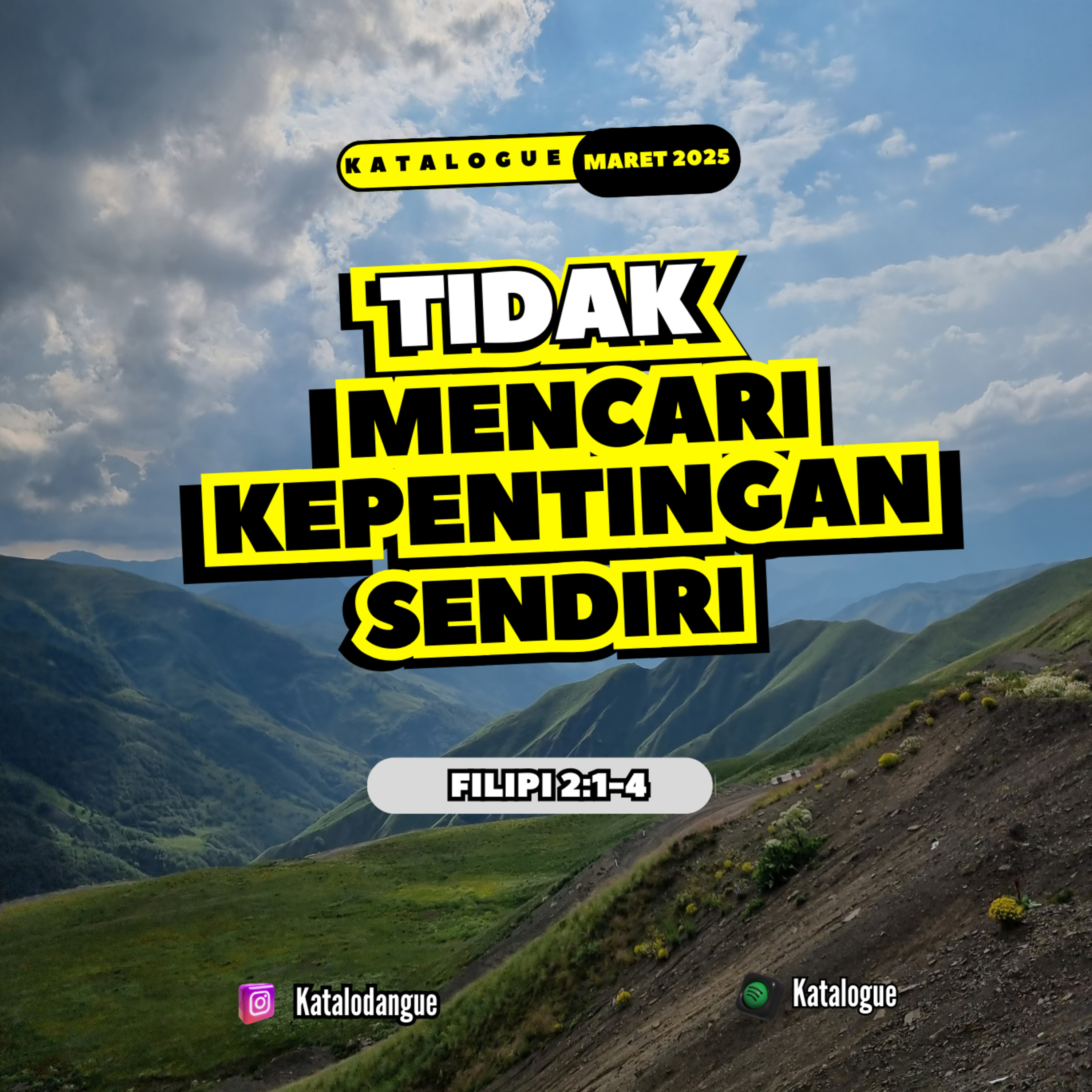 Tidak Mencari Kepentingan Sendiri episode artwork