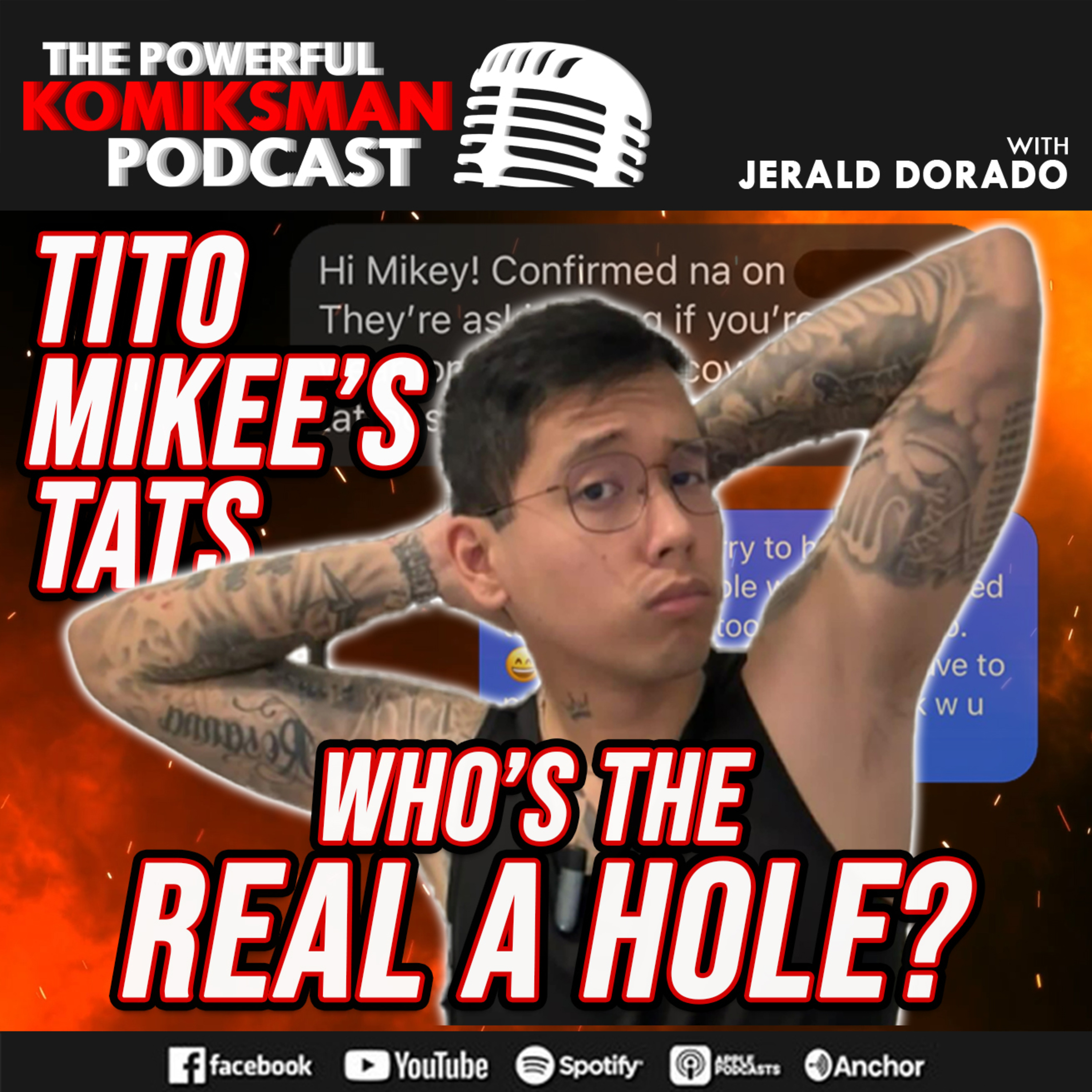 Who's the REAL A HOLE? The Mikee Reyes Tattoo Issue Analysis episode artwork