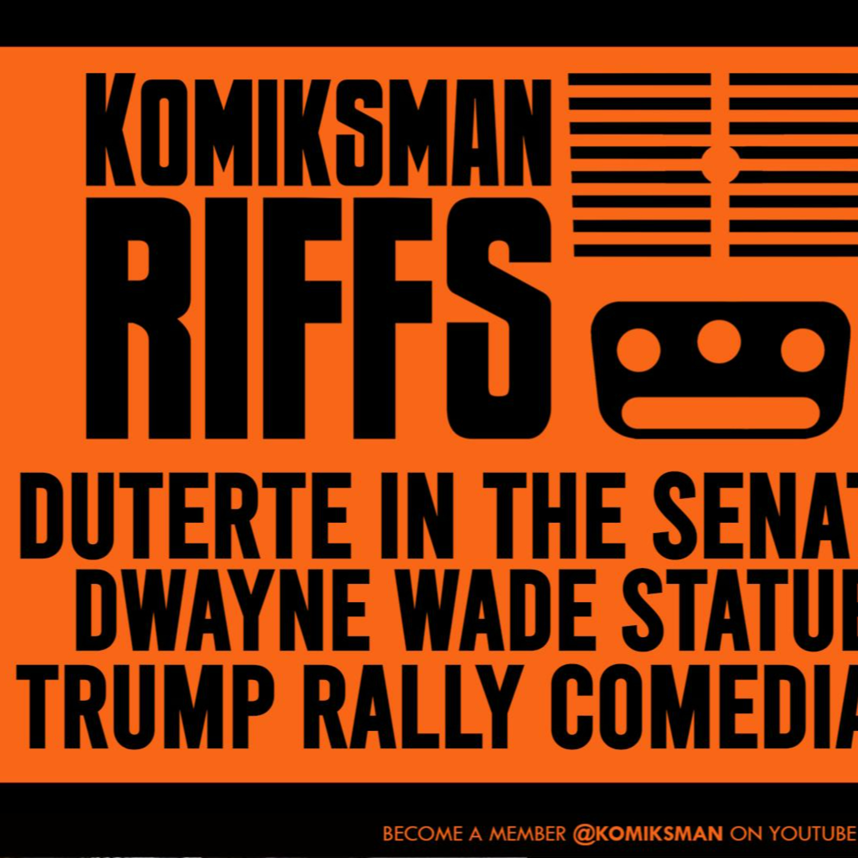 President Duterte in the Senate, Tony Hinchcliffe at Donald Trump Rally, Dwayne Wade Statue, UFC 308
