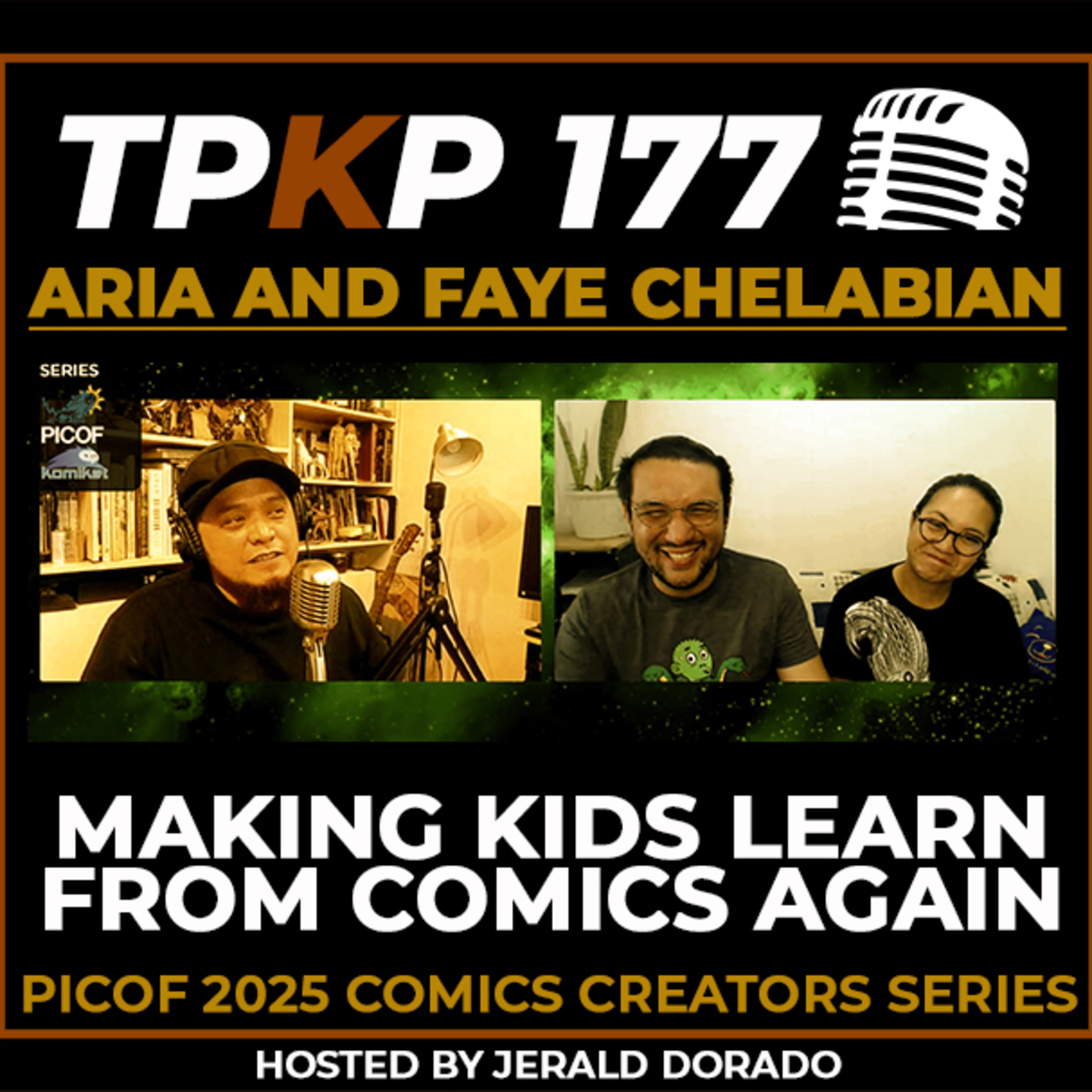 The Powerful Komiksman Podcast with Jerald Dorado