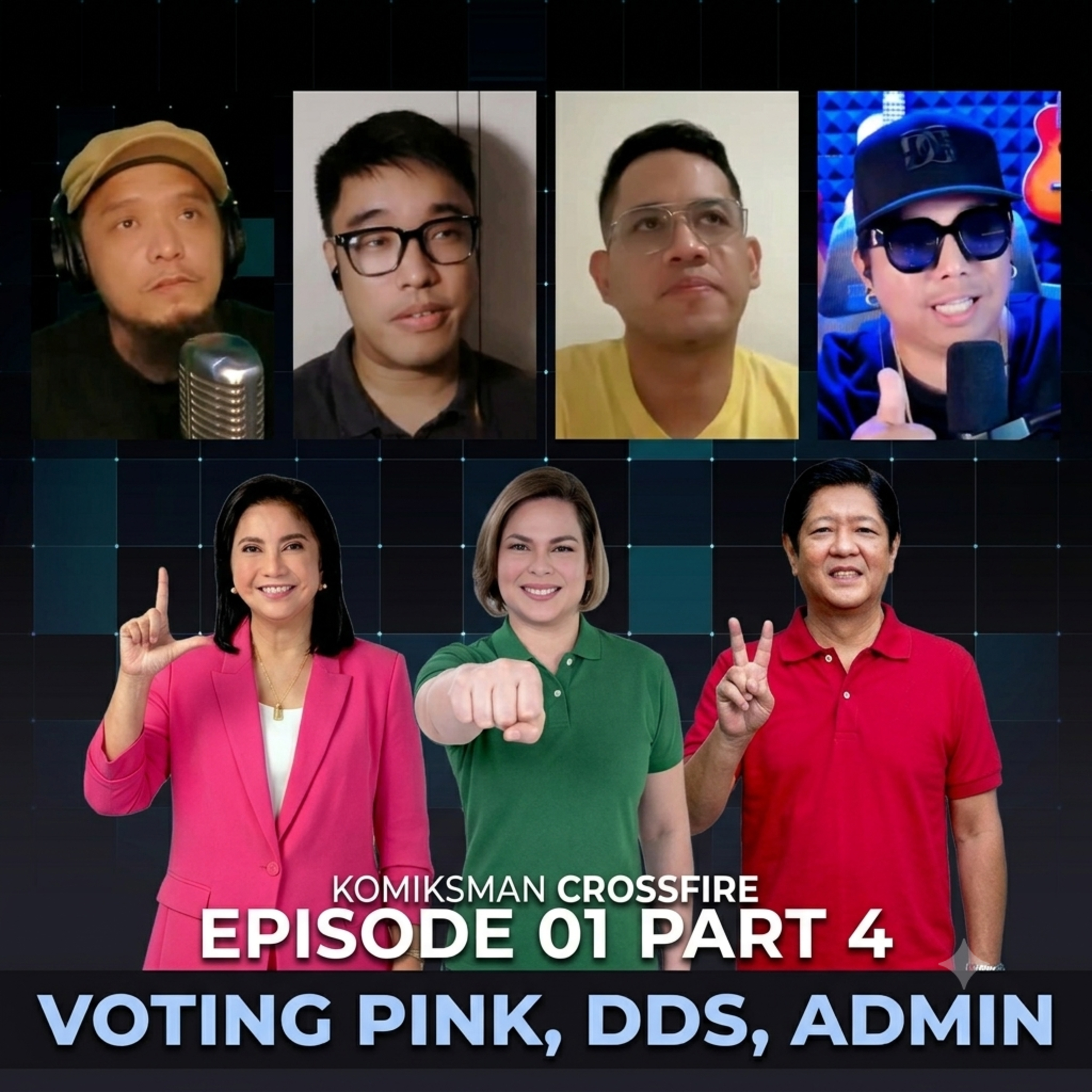 CROSSFIRE 01: MAI-IMPEACH Ba Si SARA DUTERTE? with Prof. Matt Ordoñez, Atty. Race Del Rosario, & Banat Boy episode artwork