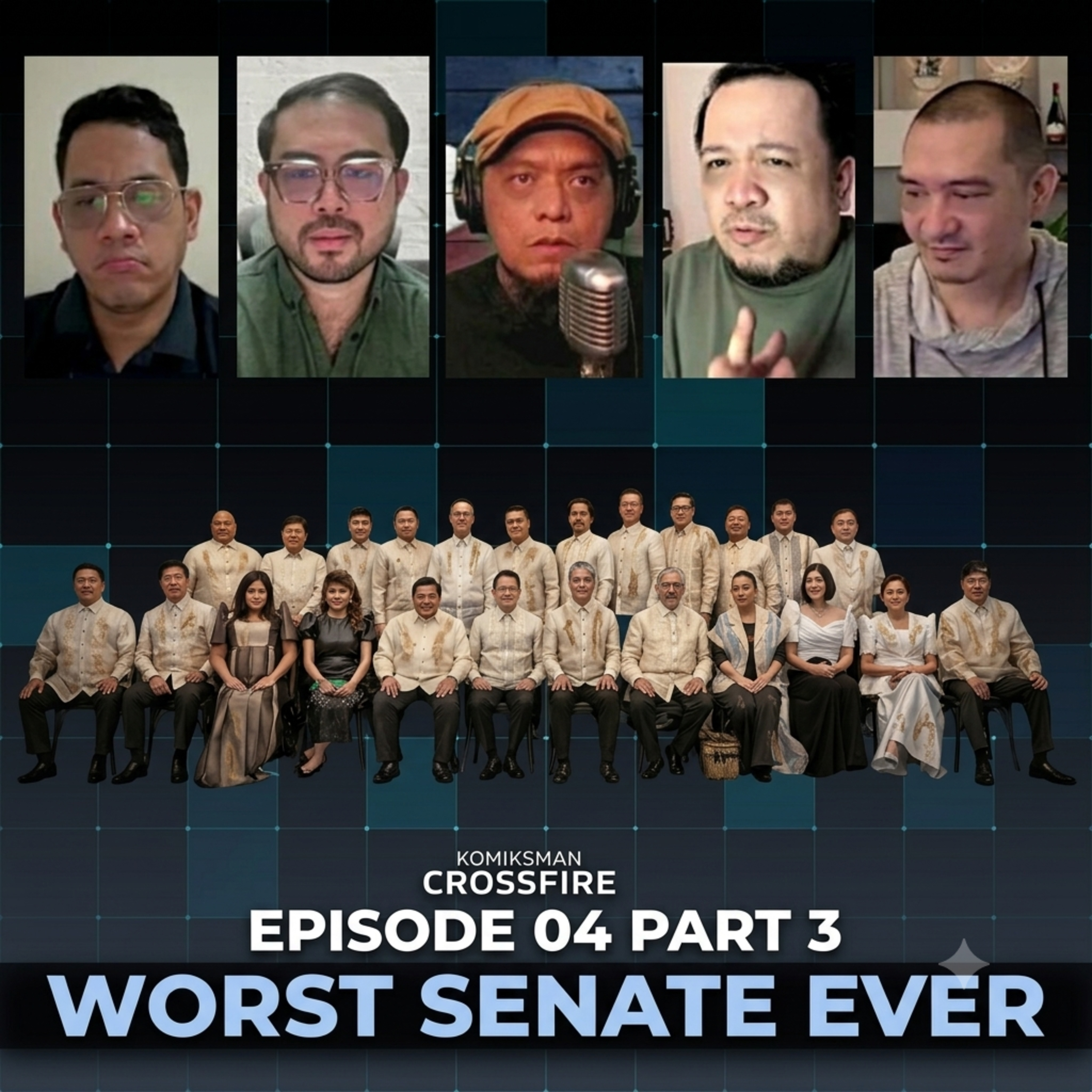 CROSSFIRE 04: The UNFILTERED Truth: Senate Chaos & The Duterte Impeachment episode artwork