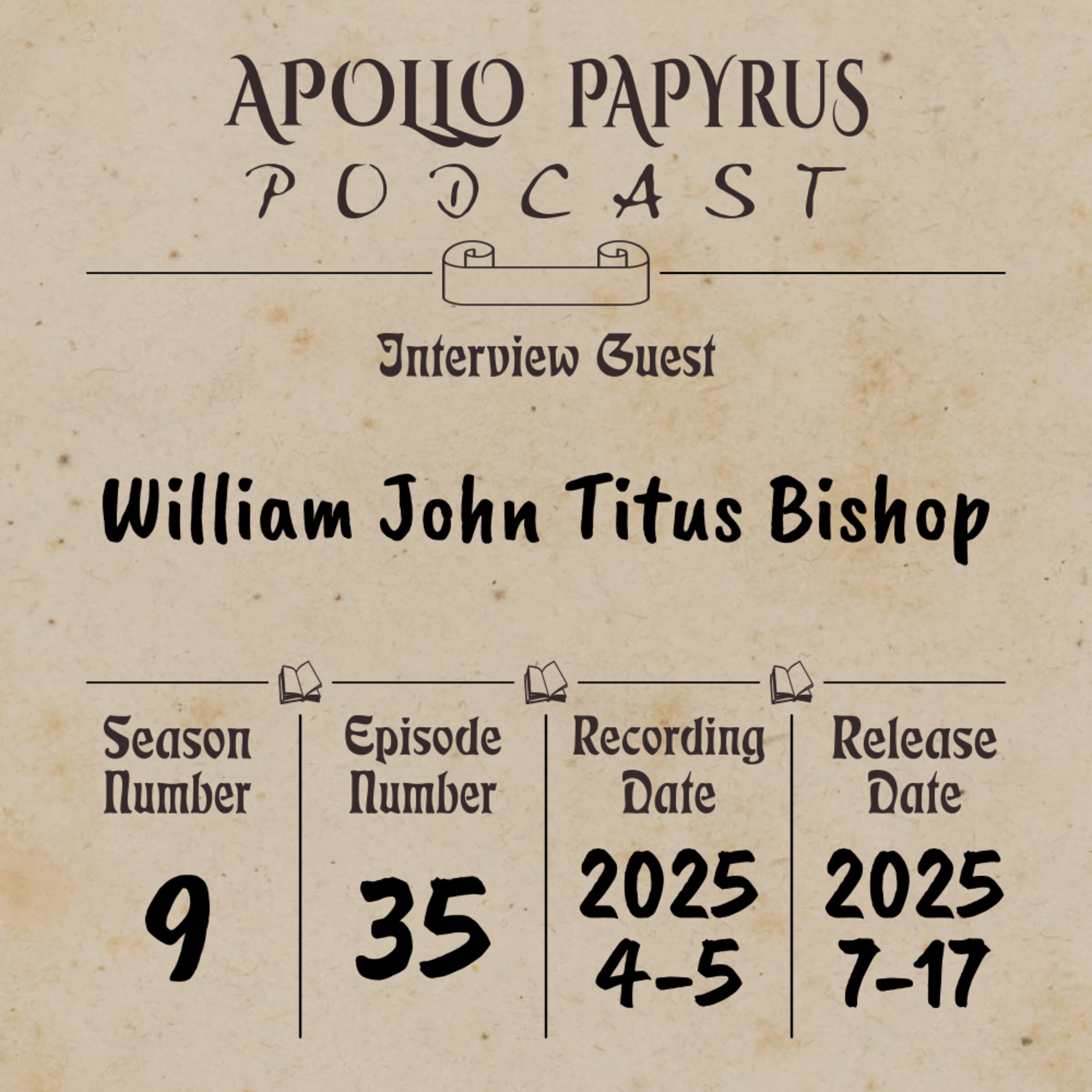 Apollo Papyrus Podcast