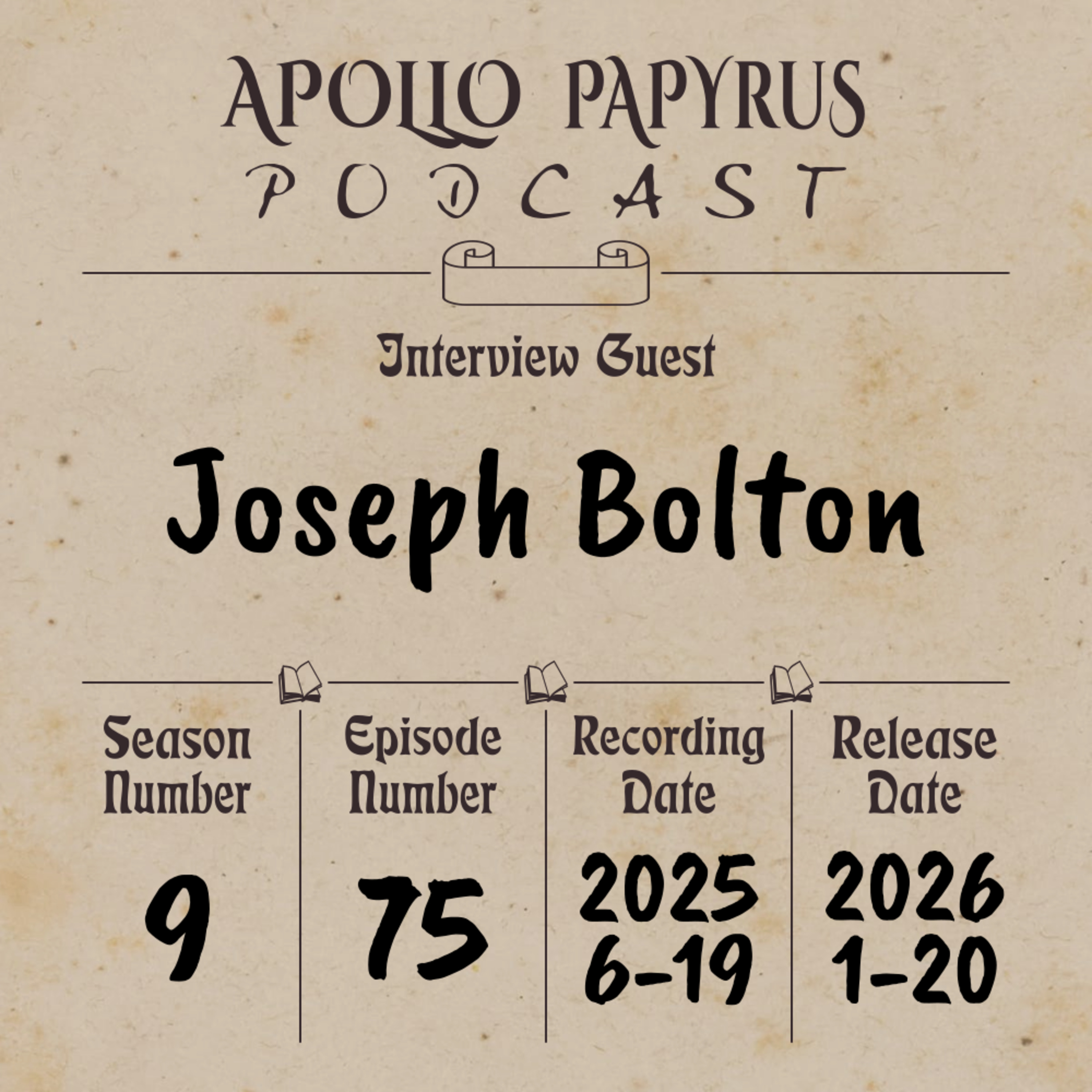 Apollo Papyrus Podcast