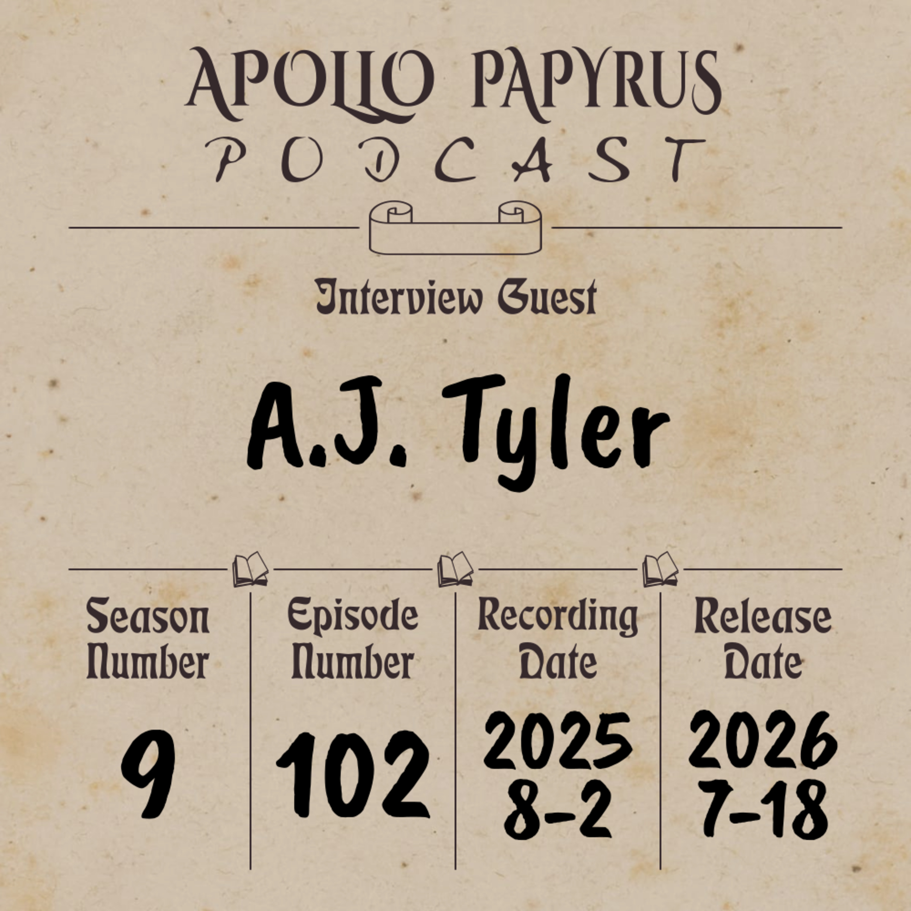 Writing, Accounting, and Law with A.J. Tyler episode artwork