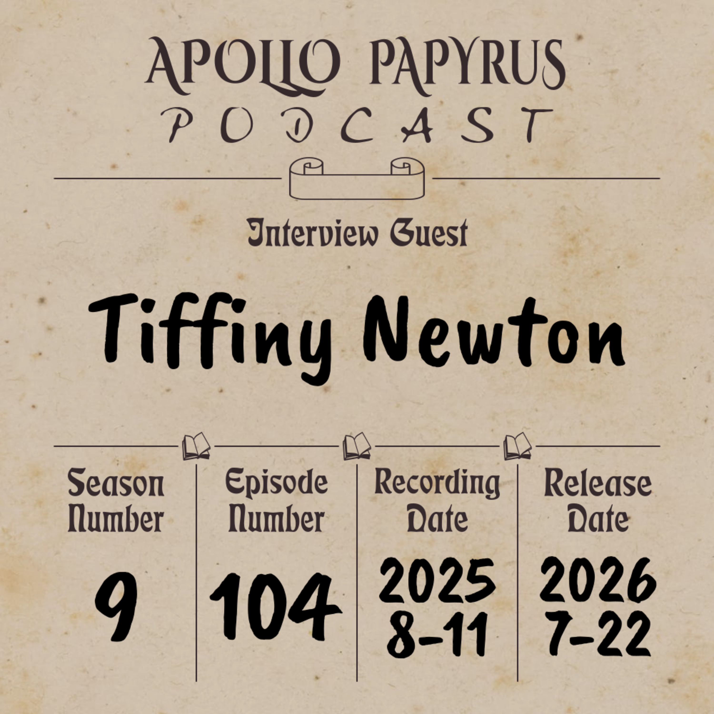 Emotional Abuse and Writing About It with Tiffiny Newton episode artwork