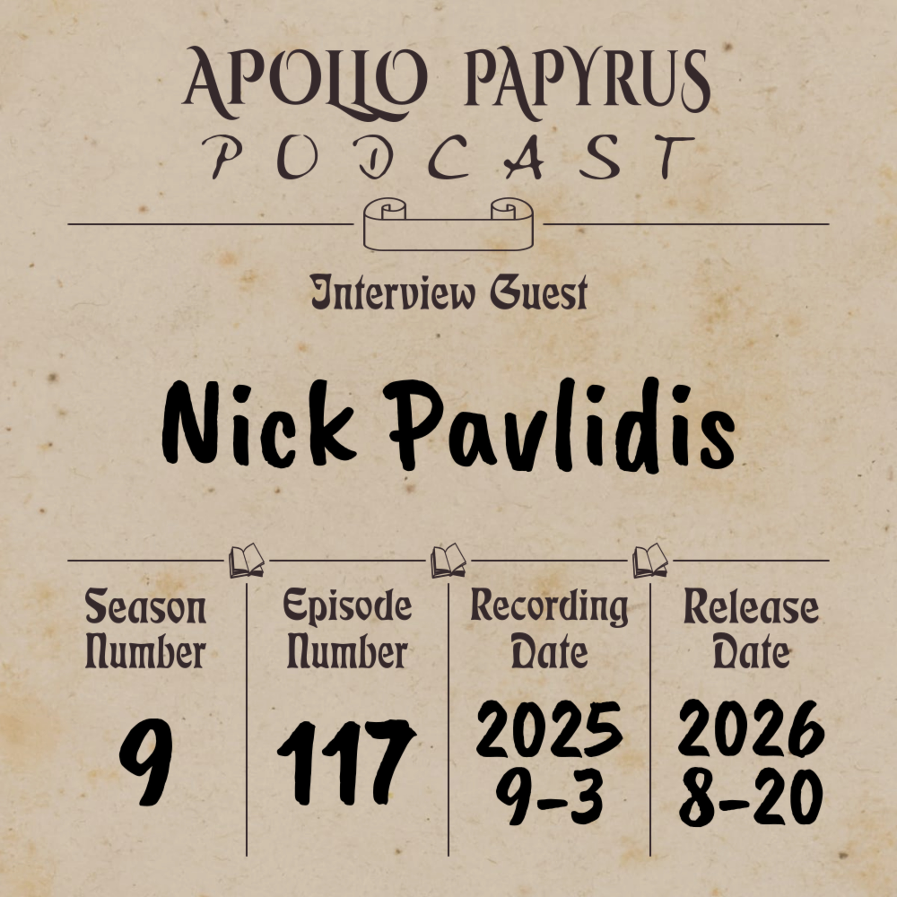 Ghostwriting and More with Nick Pavlidis episode artwork