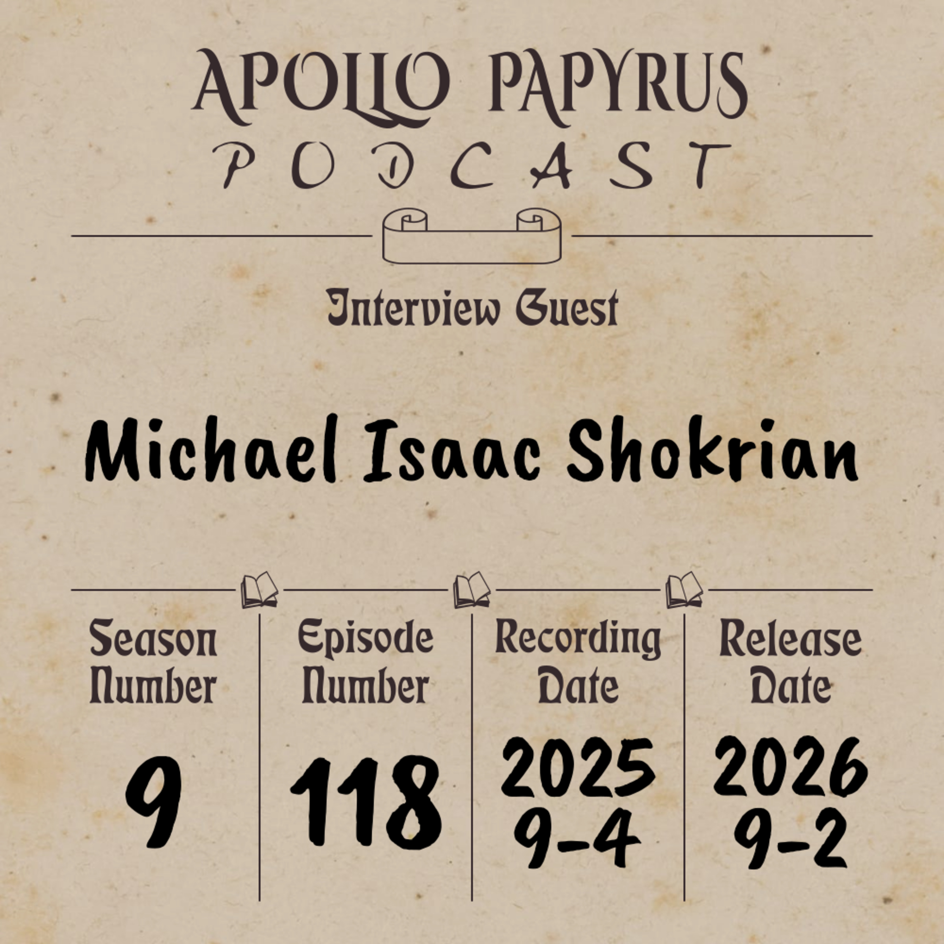 Founding a Digital Literary Magazine, Novel Writing, and More with Michael Issac Shokrian episode artwork