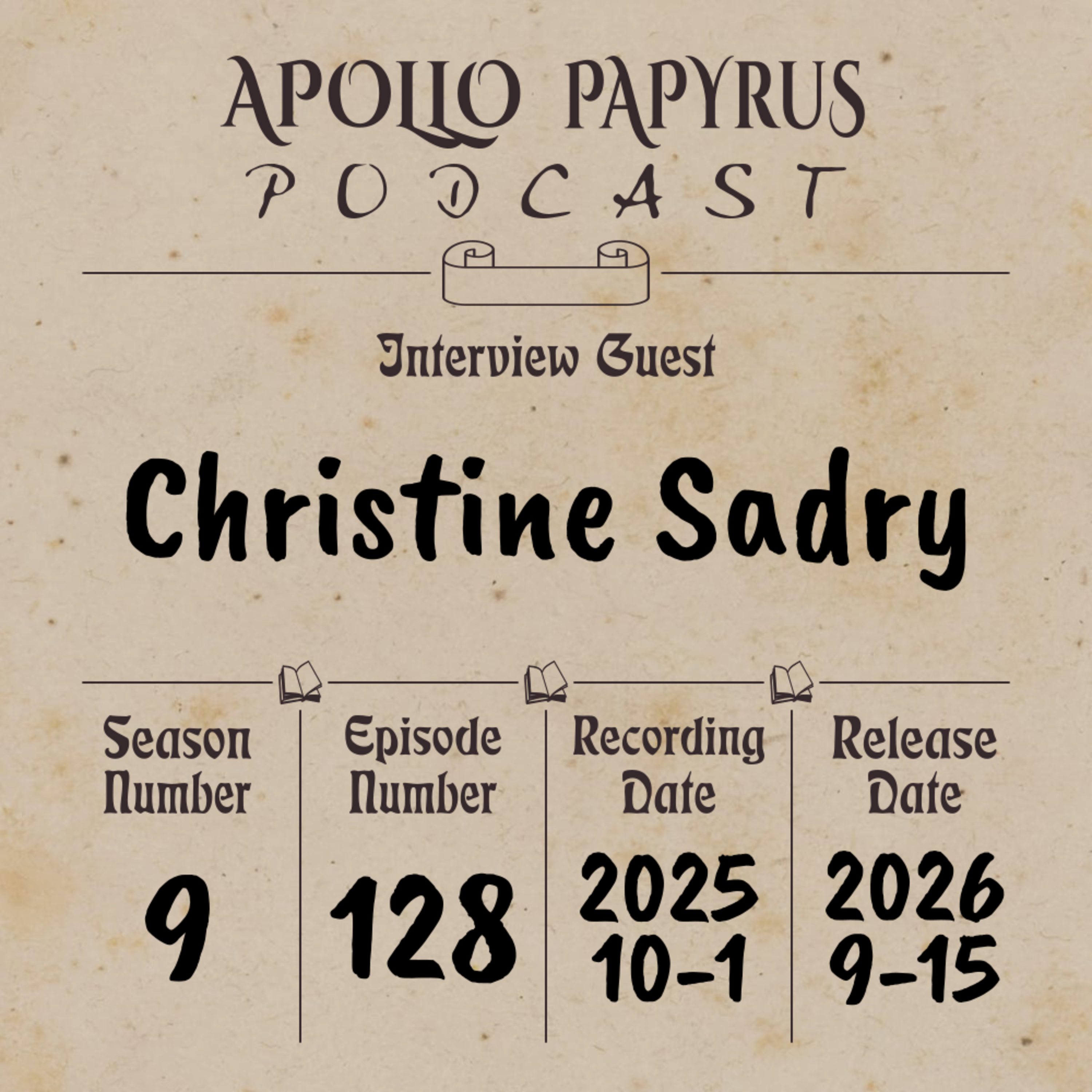 Memoir Writing and Resilience with Christine Sadry episode artwork