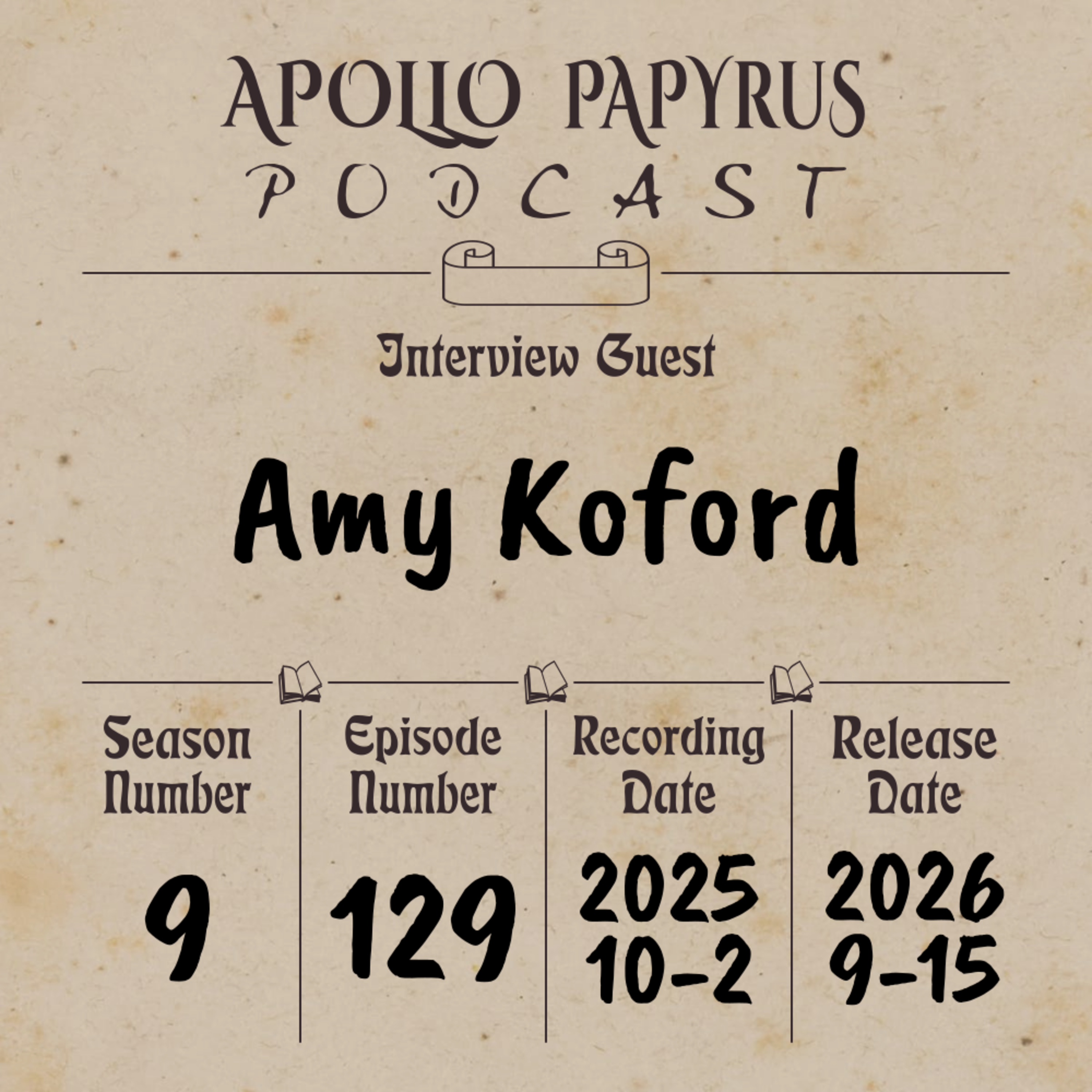 Nonfiction Writing and Clinical Hypnotism with Amy Koford episode artwork