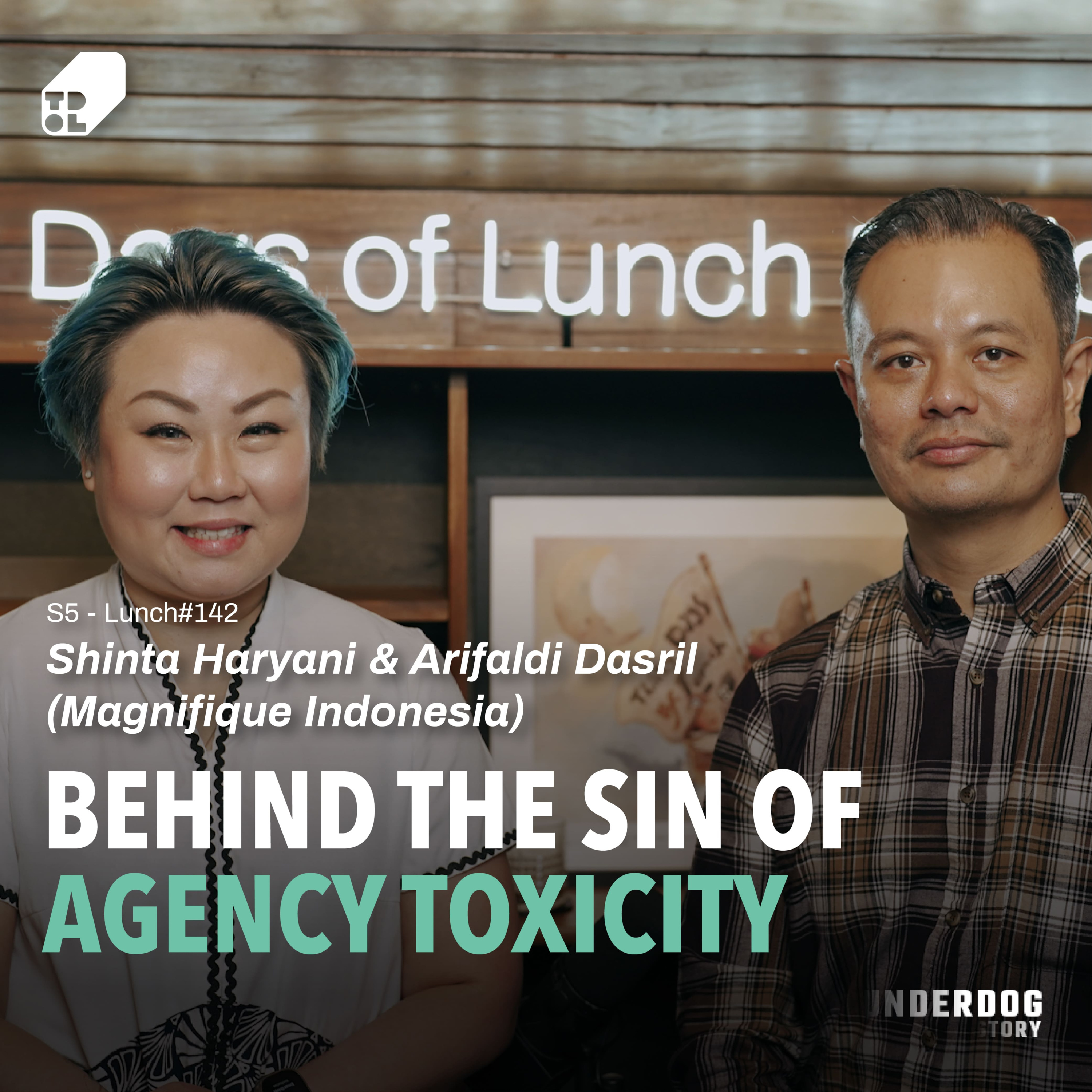 Lunch #142 - Mitos Bisnis Hire Agency Pasti Auto Profit? Pasti Viral? ft. Shinta Haryani & Arifaldi Dasril (Magnifique)