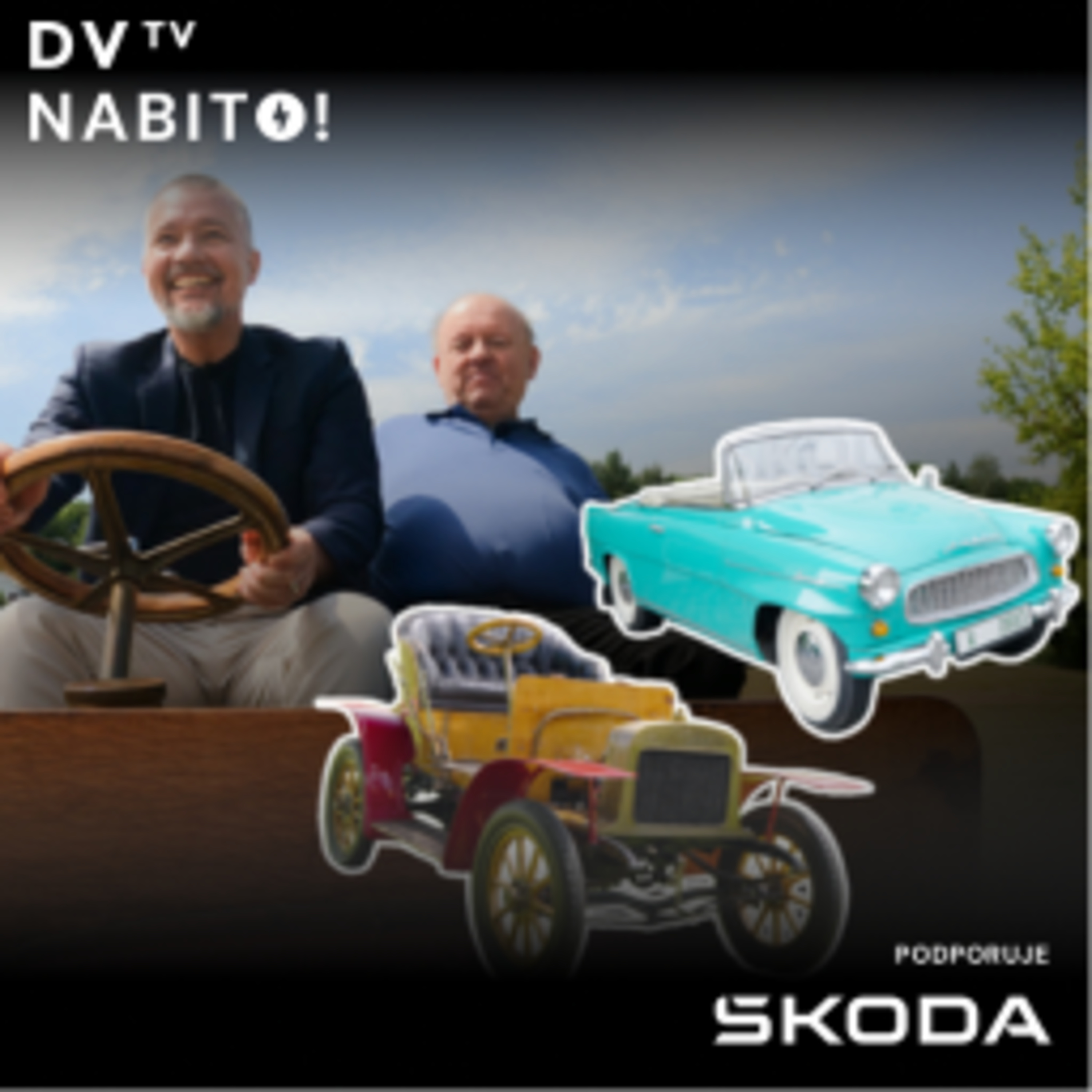 Martin Veselovský za volantem auta z roku 1907 i ikonické Felicie. Jak Laurin & Klement motorizovali Česko?