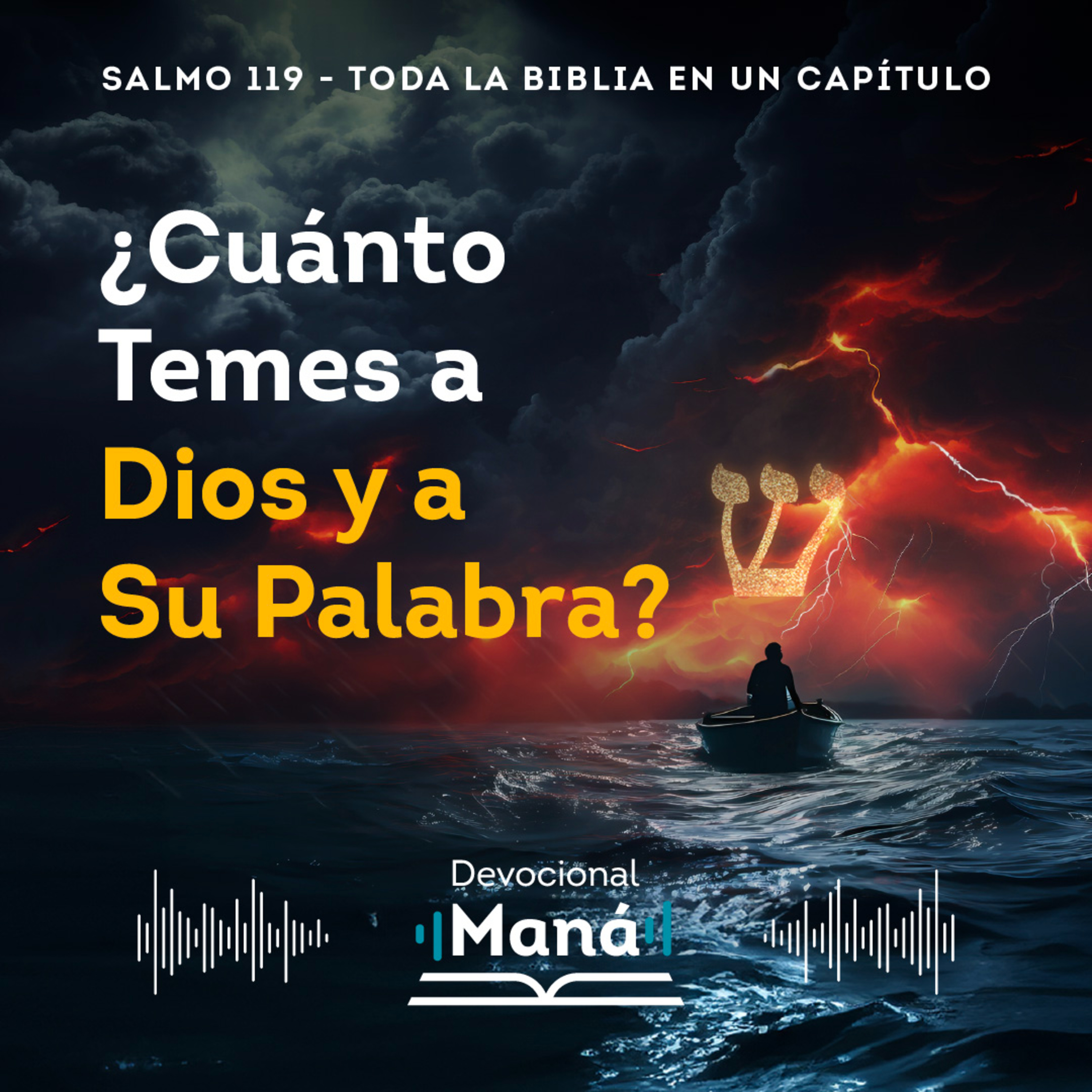 Devocional │ Sin (שׂין): "Cuánto Temes a Dios y a Su Palabra" - Salmos 119:161-168 episode artwork