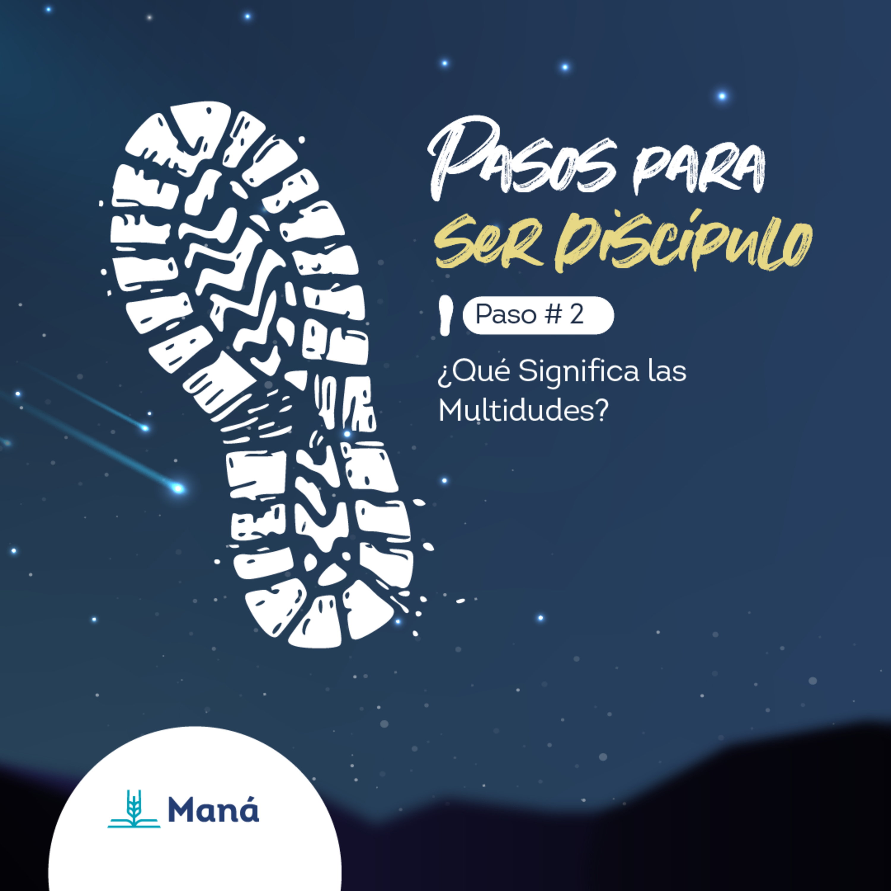 Devocional | Serie: Pasos para ser Discípulo - Paso 2: Qué Significan las Multitudes episode artwork