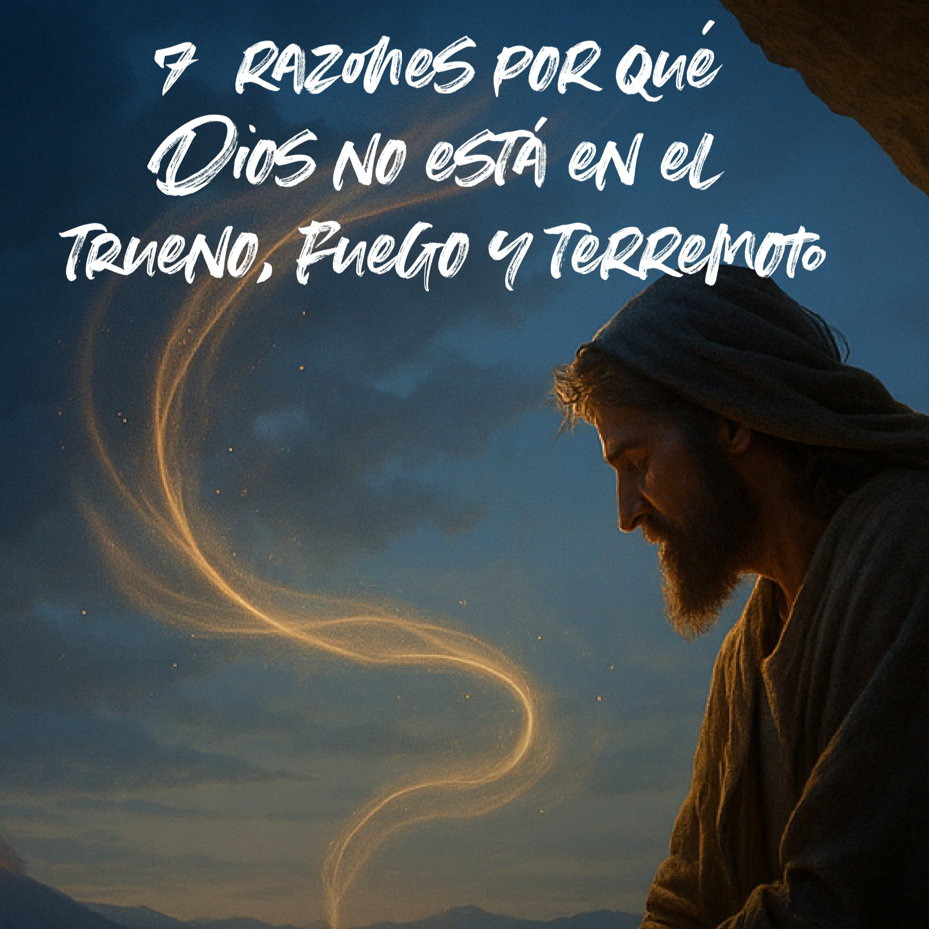 Devocional | 7 razones por qué Dios no está en el Trueno, Fuego y Terremoto  episode artwork