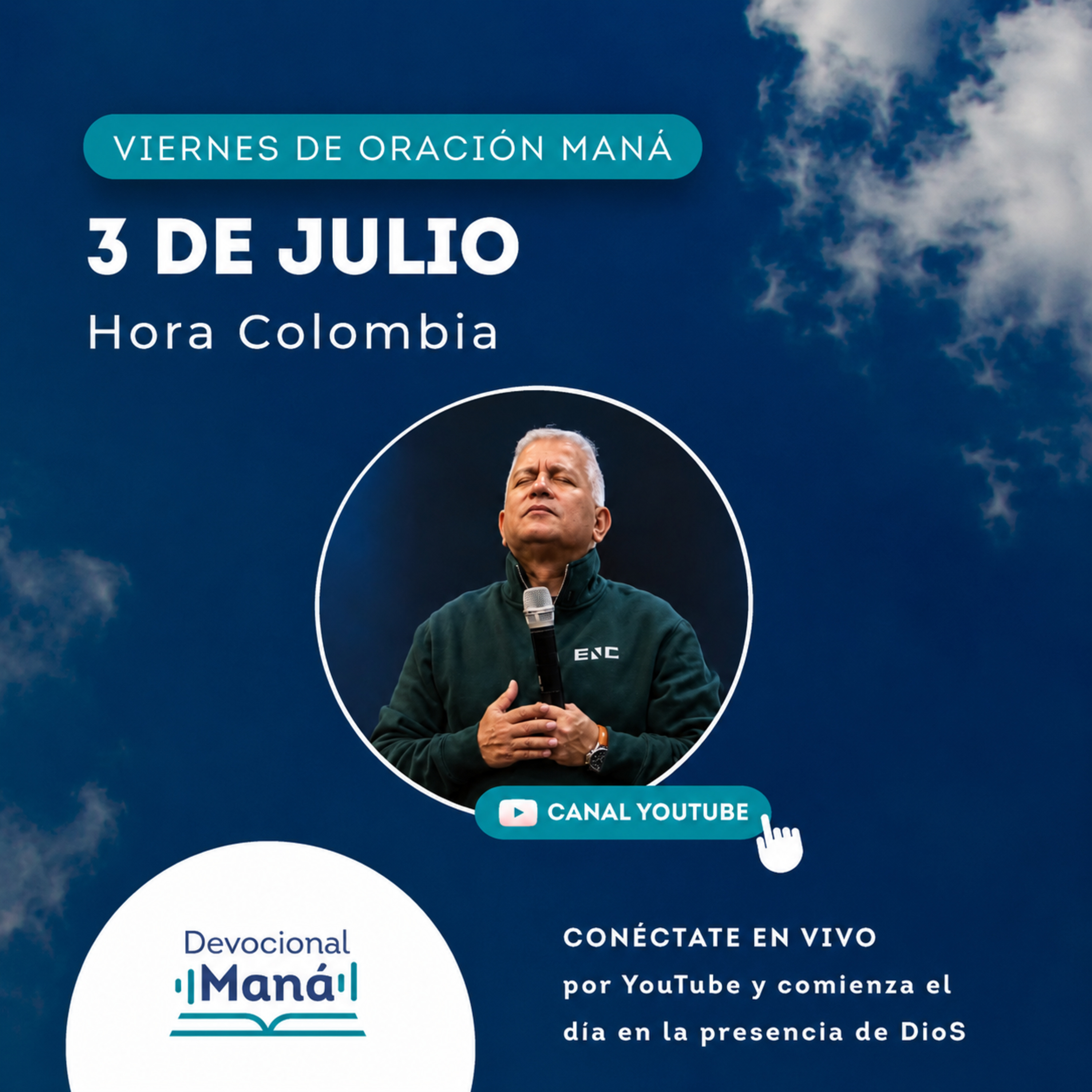 Devocional | Viernes de ORACIÓN MANÁ | Ps. Carlos Ríos episode artwork
