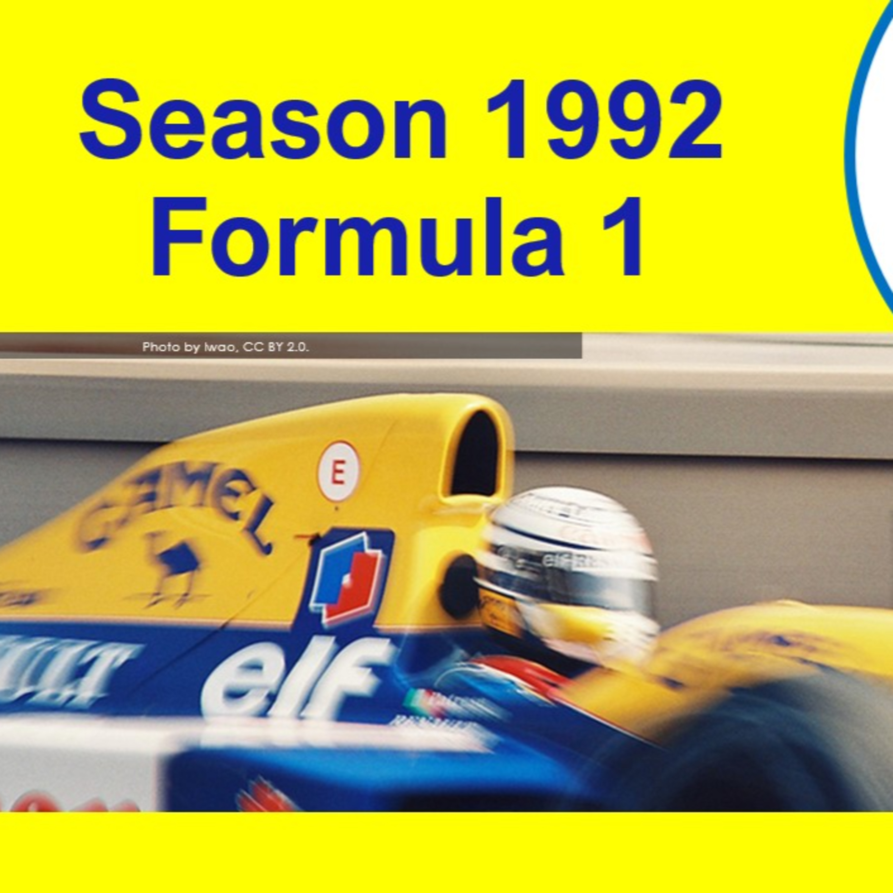 Formula 1 Season 1992 episode artwork
