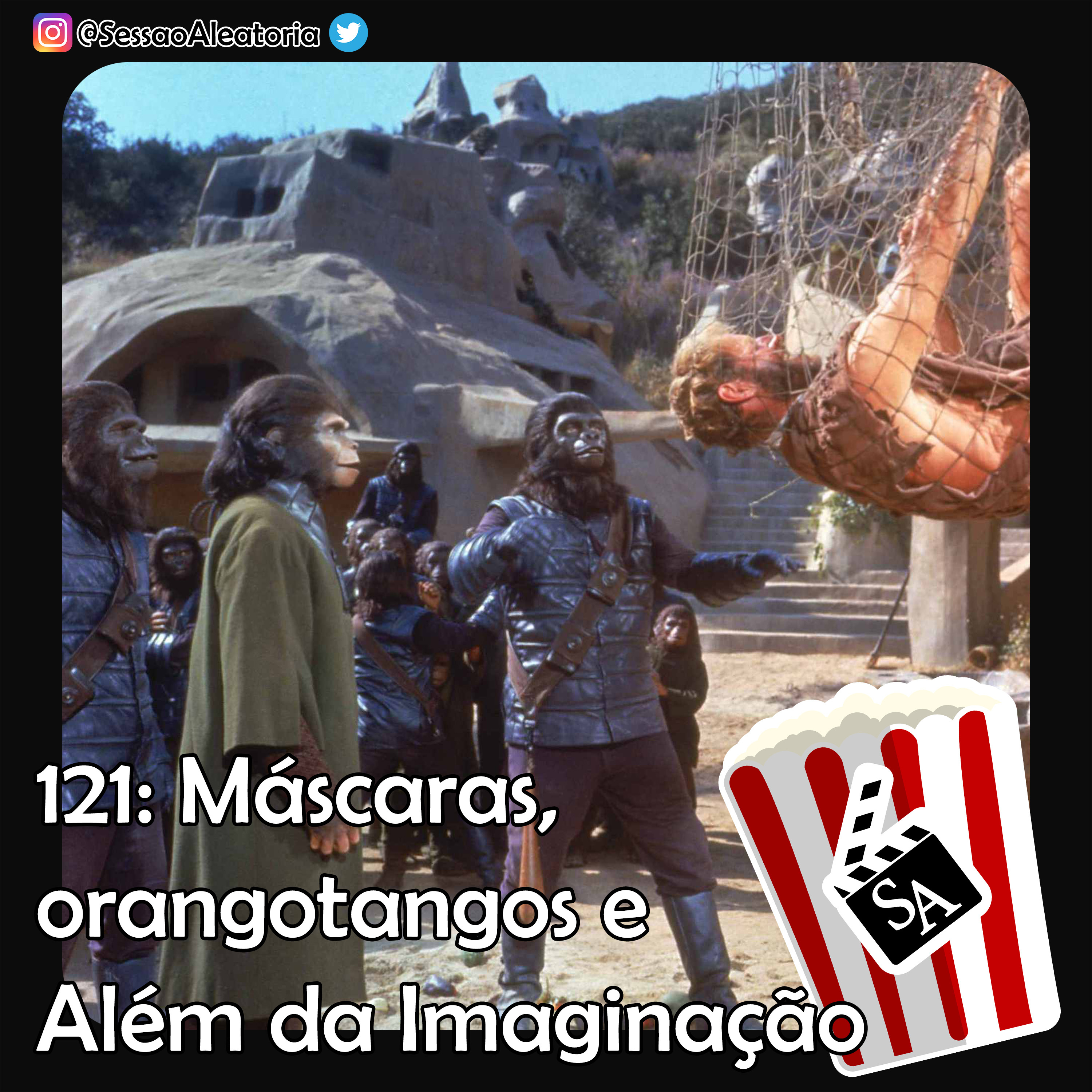 Ep.121 - Máscaras e Orangotangos além da imaginação – O Planeta dos Macacos (1968)  episode artwork