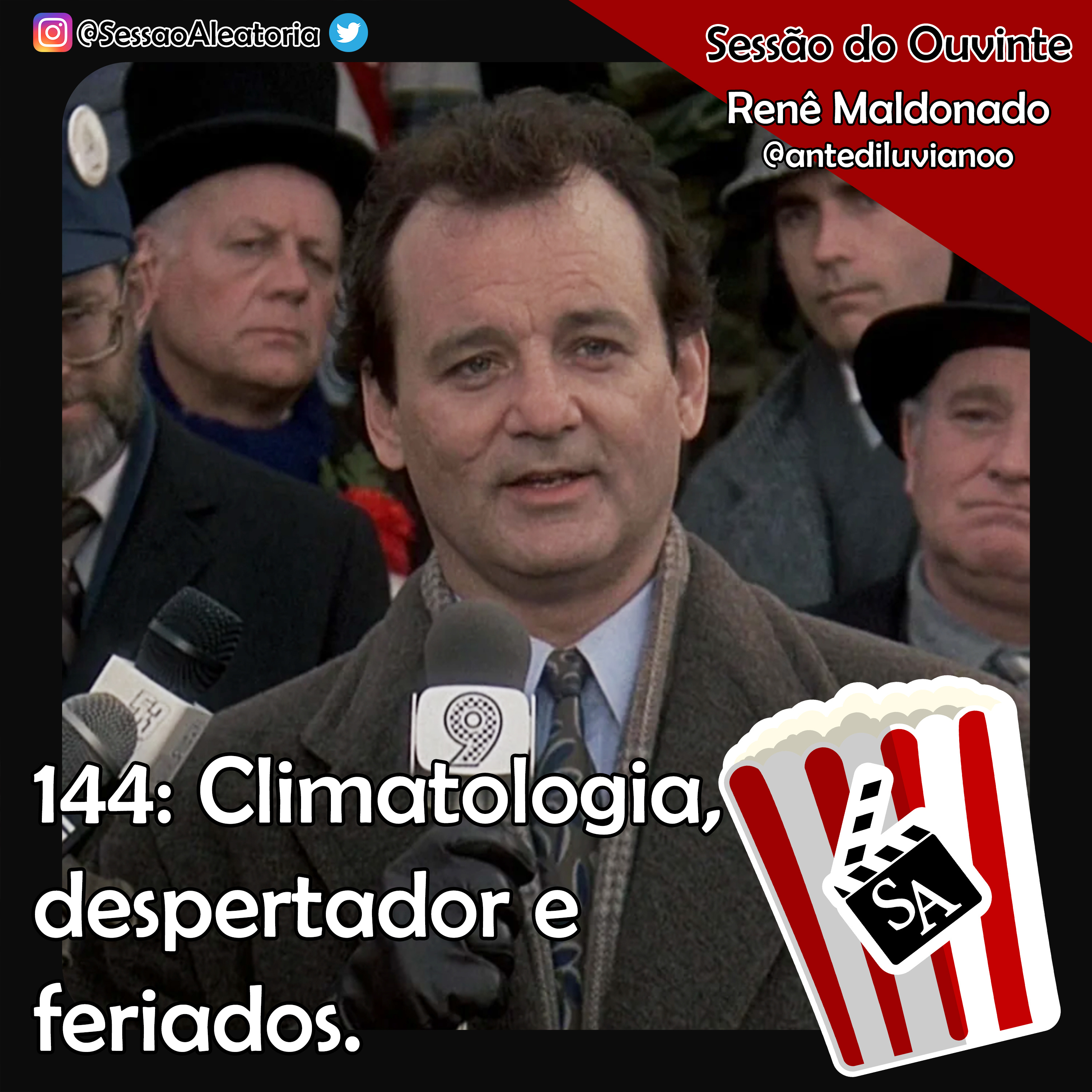 Ep.144 - Climatologia, Despertador e Feriados - Feitiço do Tempo (1993) episode artwork