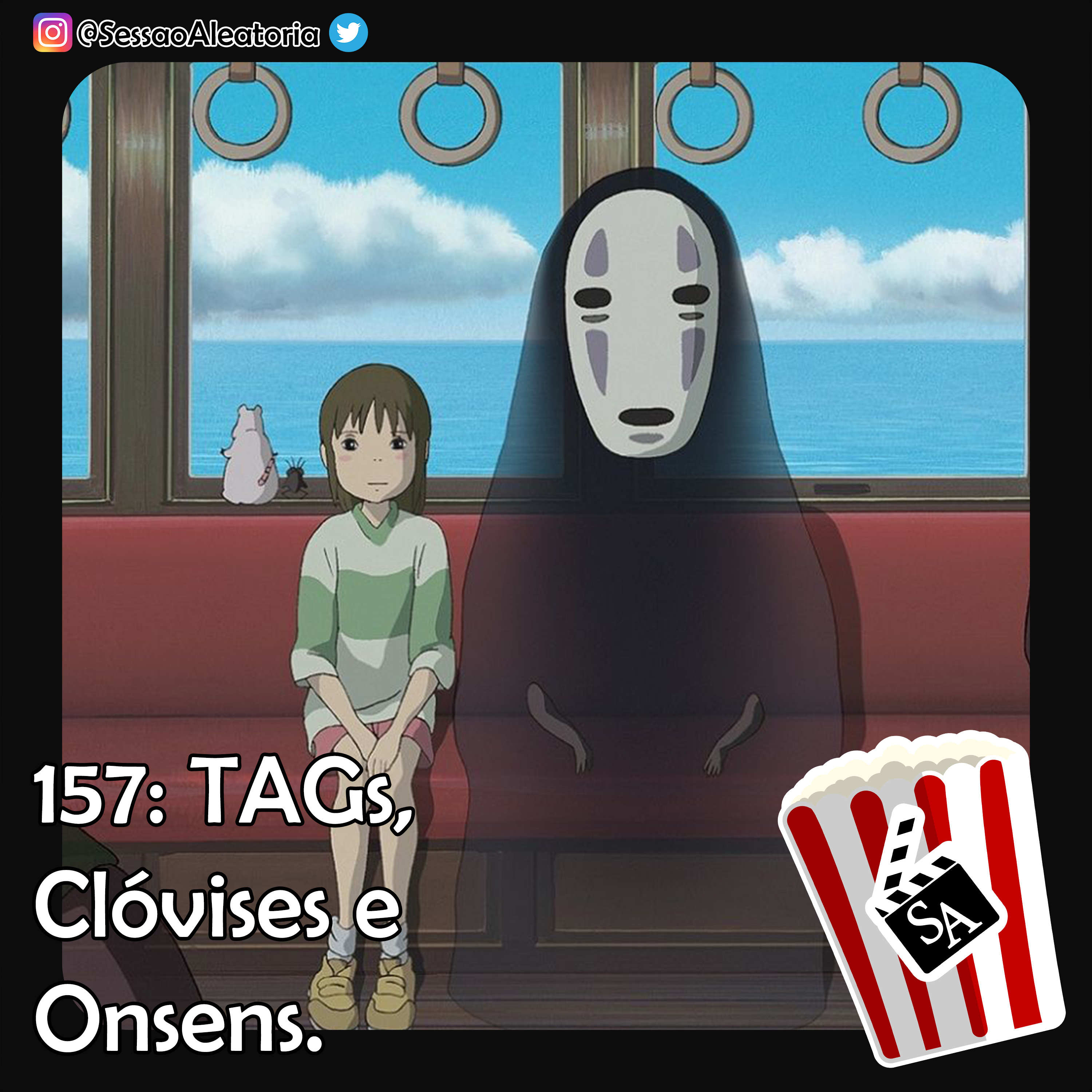 Ep.157 - TAGs, Clóvises e Onsens – A Viagem de Chihiro (2001) episode artwork