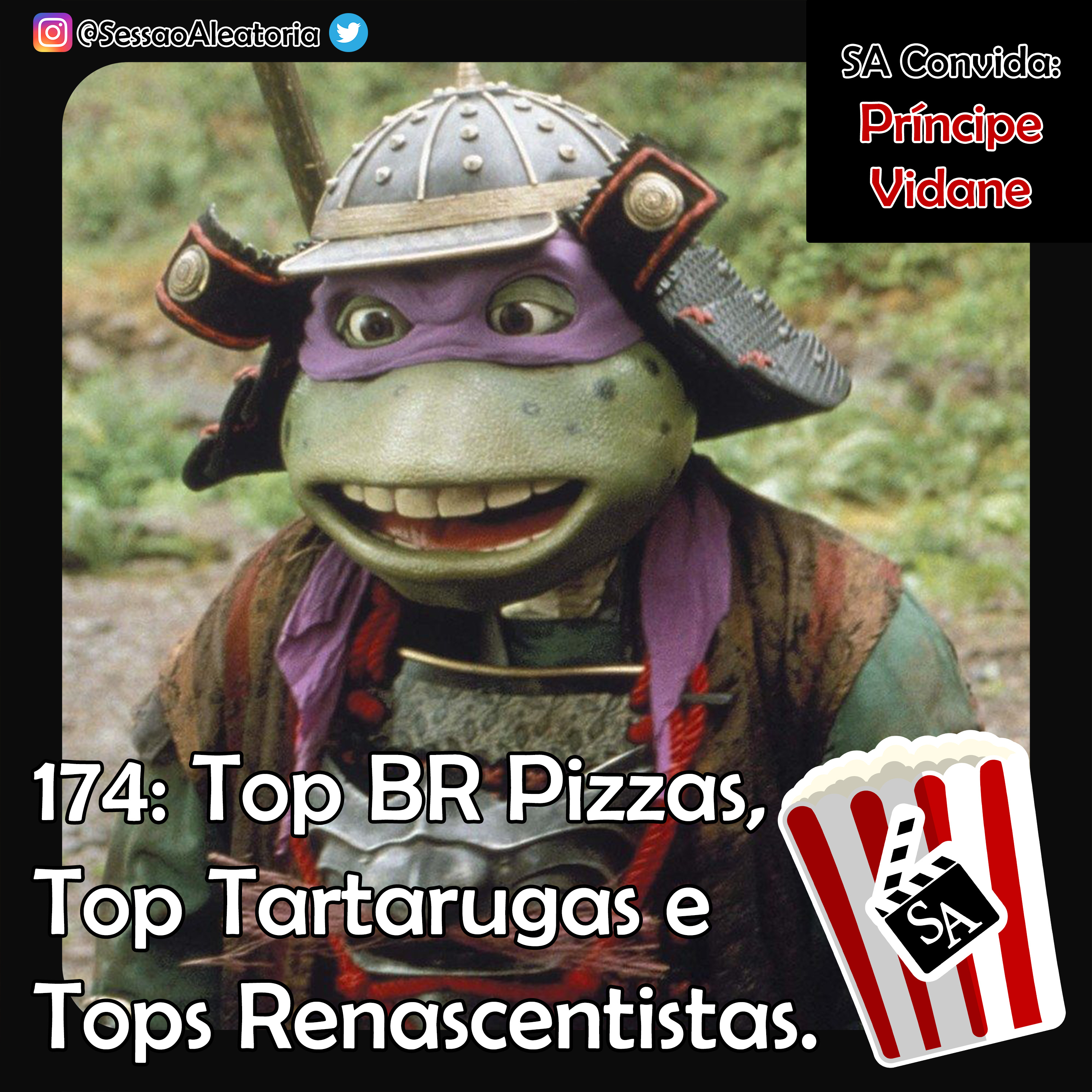 Ep.174 - Top BR Pizzas, Top Tartarugas e os Tops Renascentistas - As Tartarugas Ninja 3 (1993) episode artwork