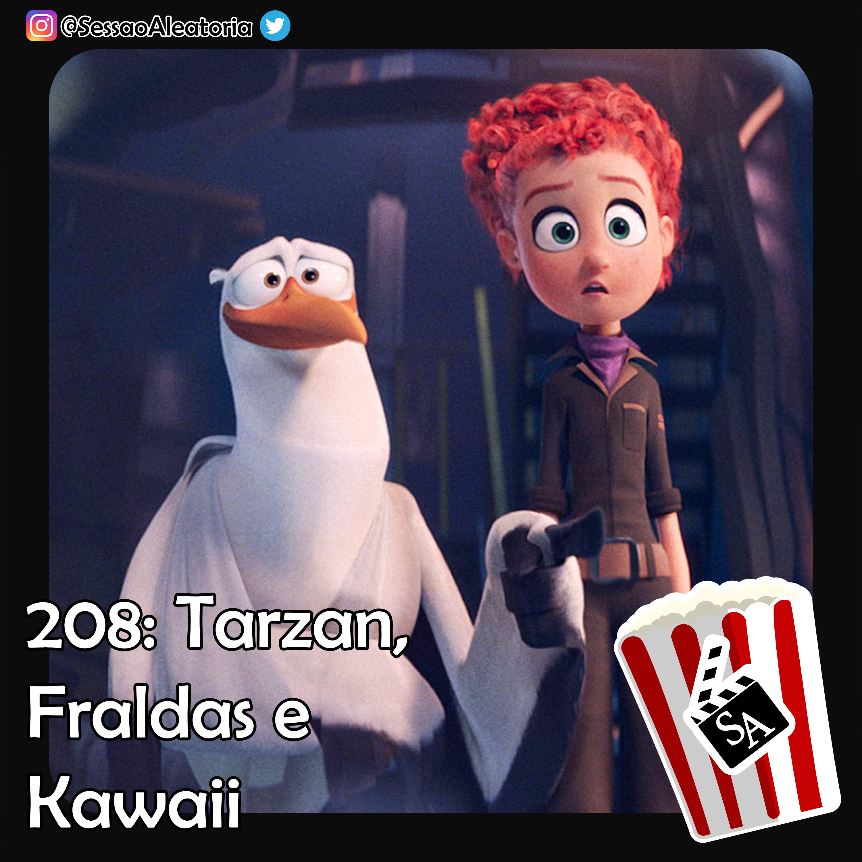 Ep.208 – Tarzan, Fraldas e Kawaii – Cegonhas: A História Que Não Te Contaram (2016) episode artwork