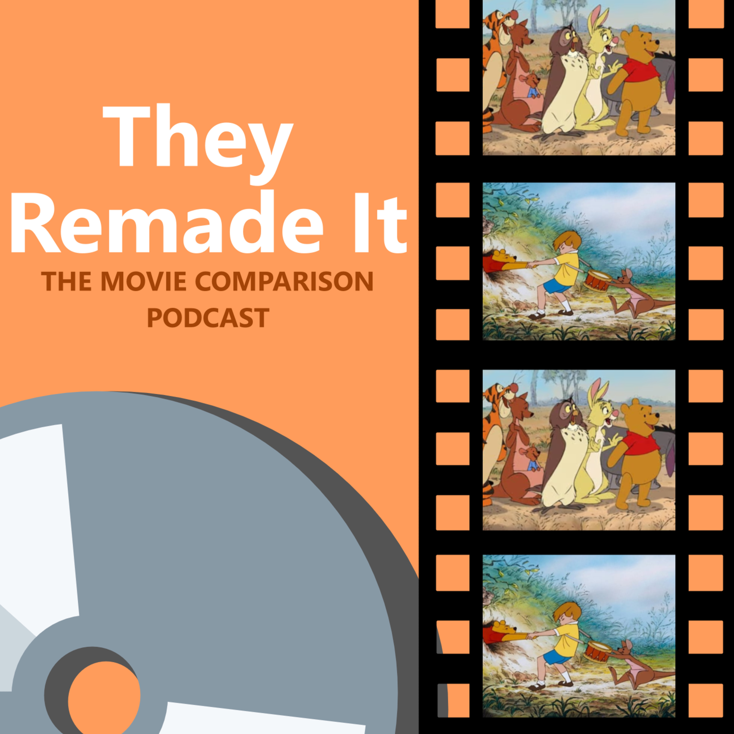 Episode 7: The Many Adventures of Winnie the Pooh (1977) and Winnie the Pooh (2011) episode artwork