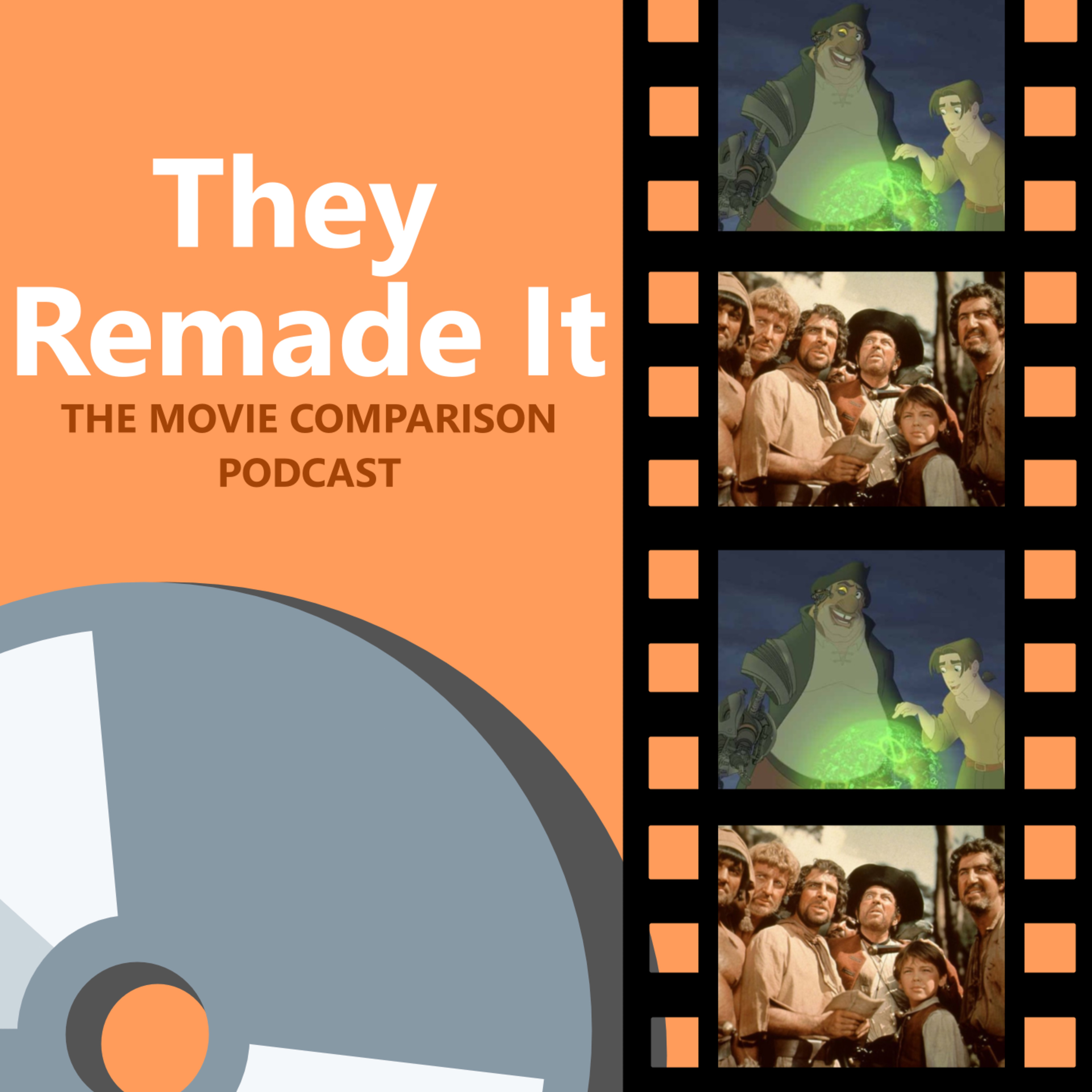 Episode 106: Treasure Island (1950) and Treasure Planet (2002) episode artwork