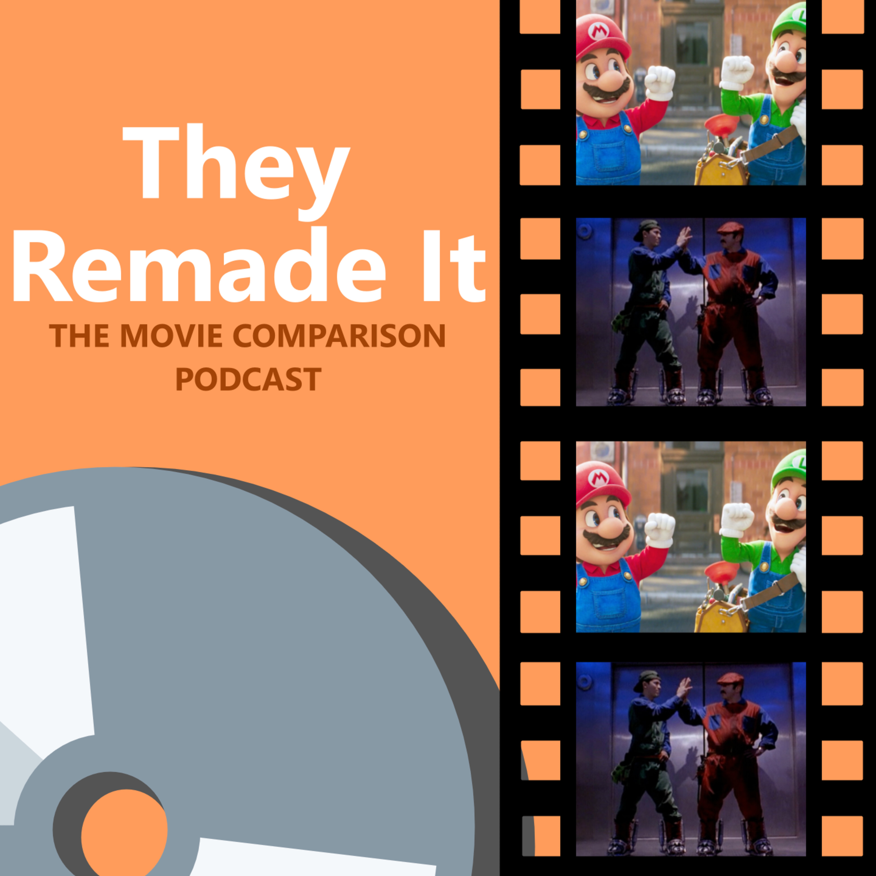 Episode 86: Super Mario Bros. (1993) and The Super Mario Bros. Movie (2023) episode artwork