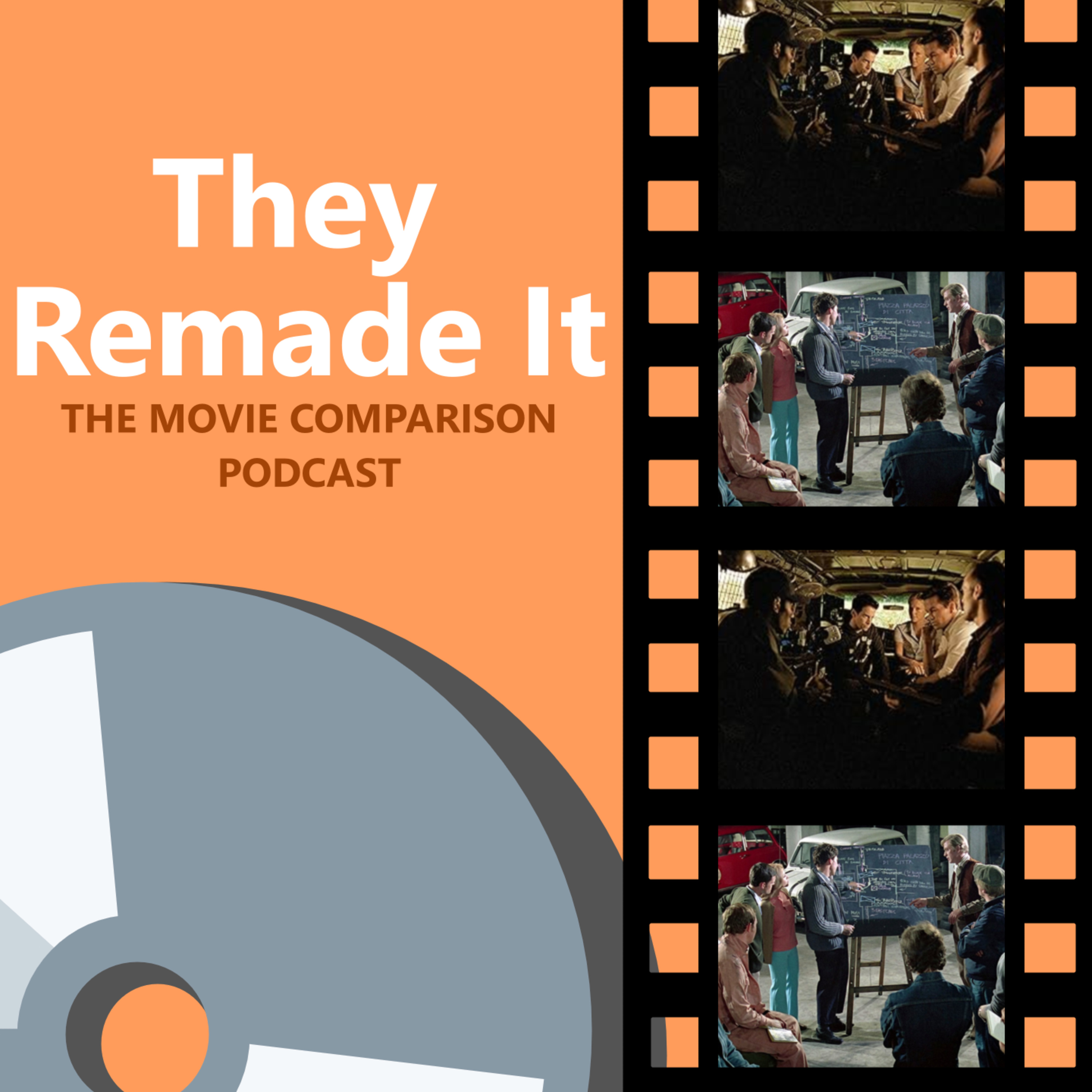 Episode 36: The Italian Job (1969) and (2003) episode artwork