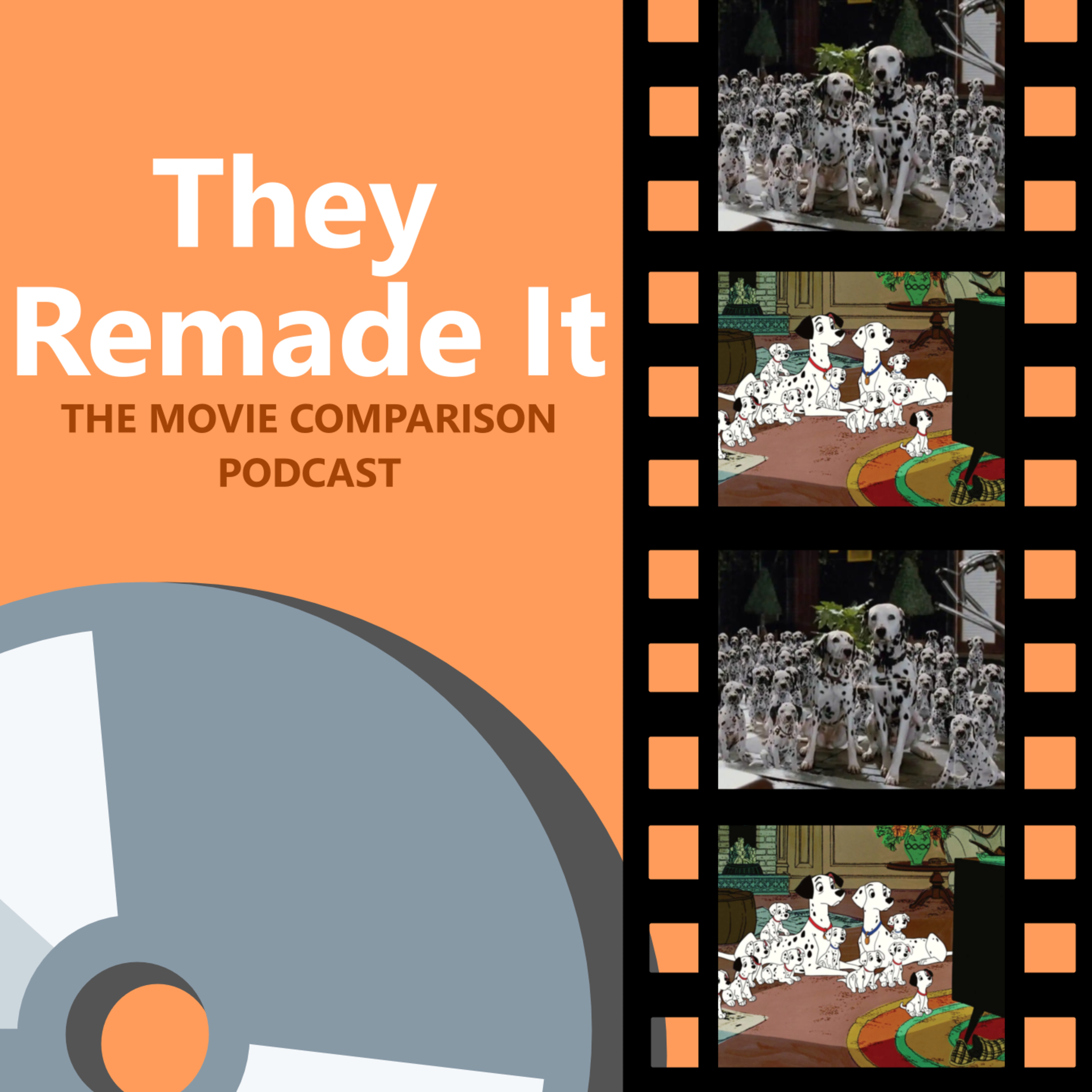Episode 59: 101 Dalmatians (1961) and (1996) episode artwork