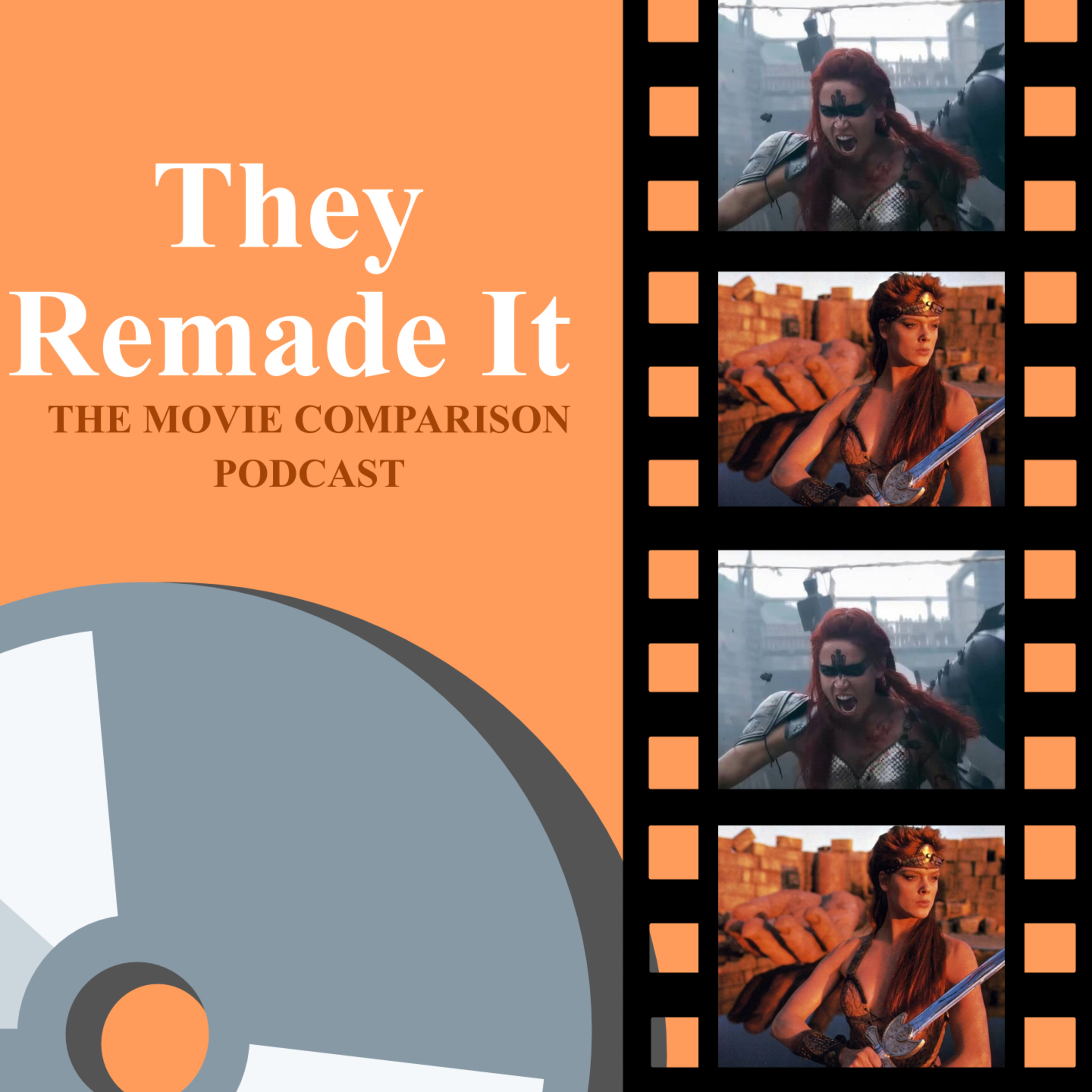 Episode 145: Red Sonja (1985) and (2025) episode artwork