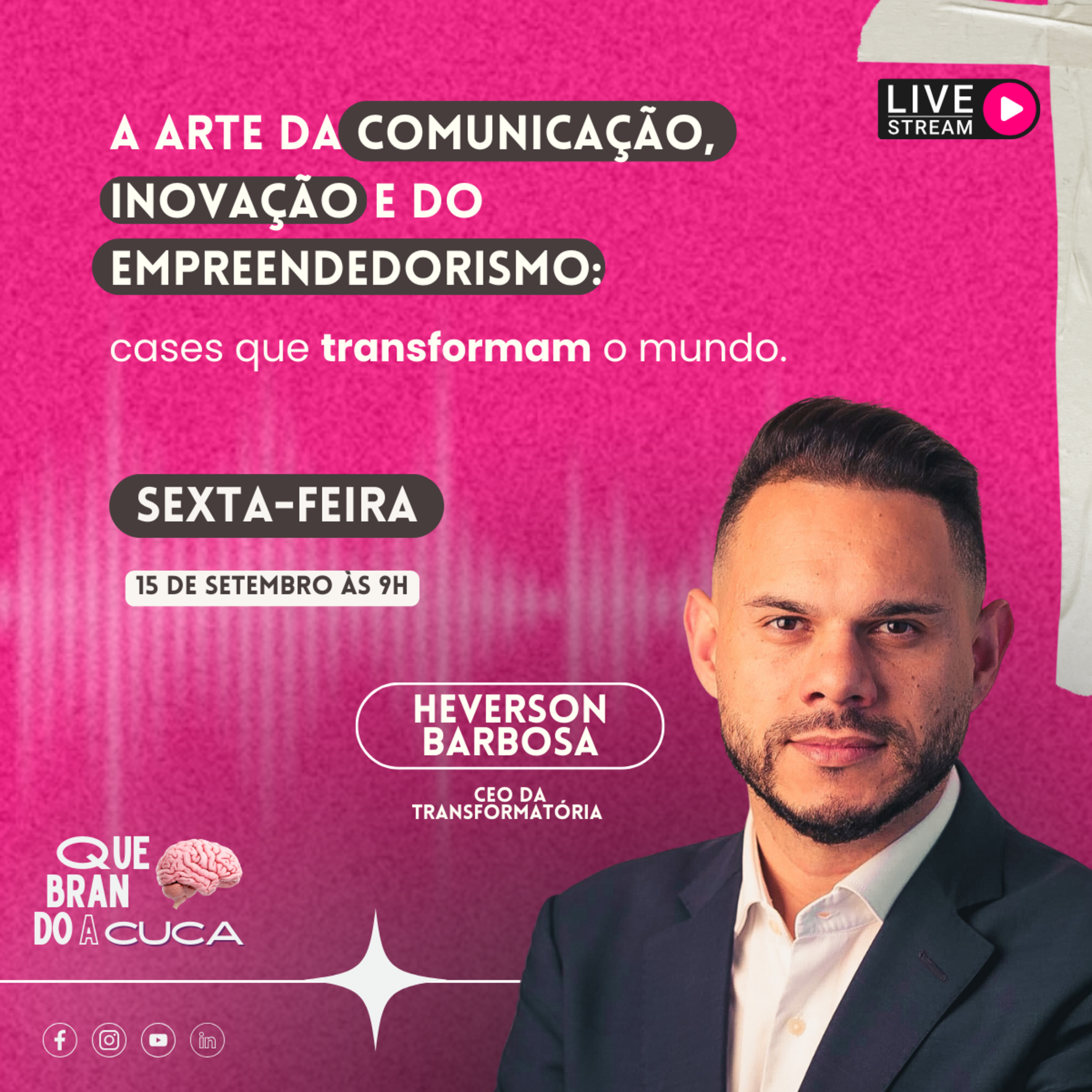 A arte da comunicação, inovação e empreendedorismo: cases que transformam o mundo. episode artwork