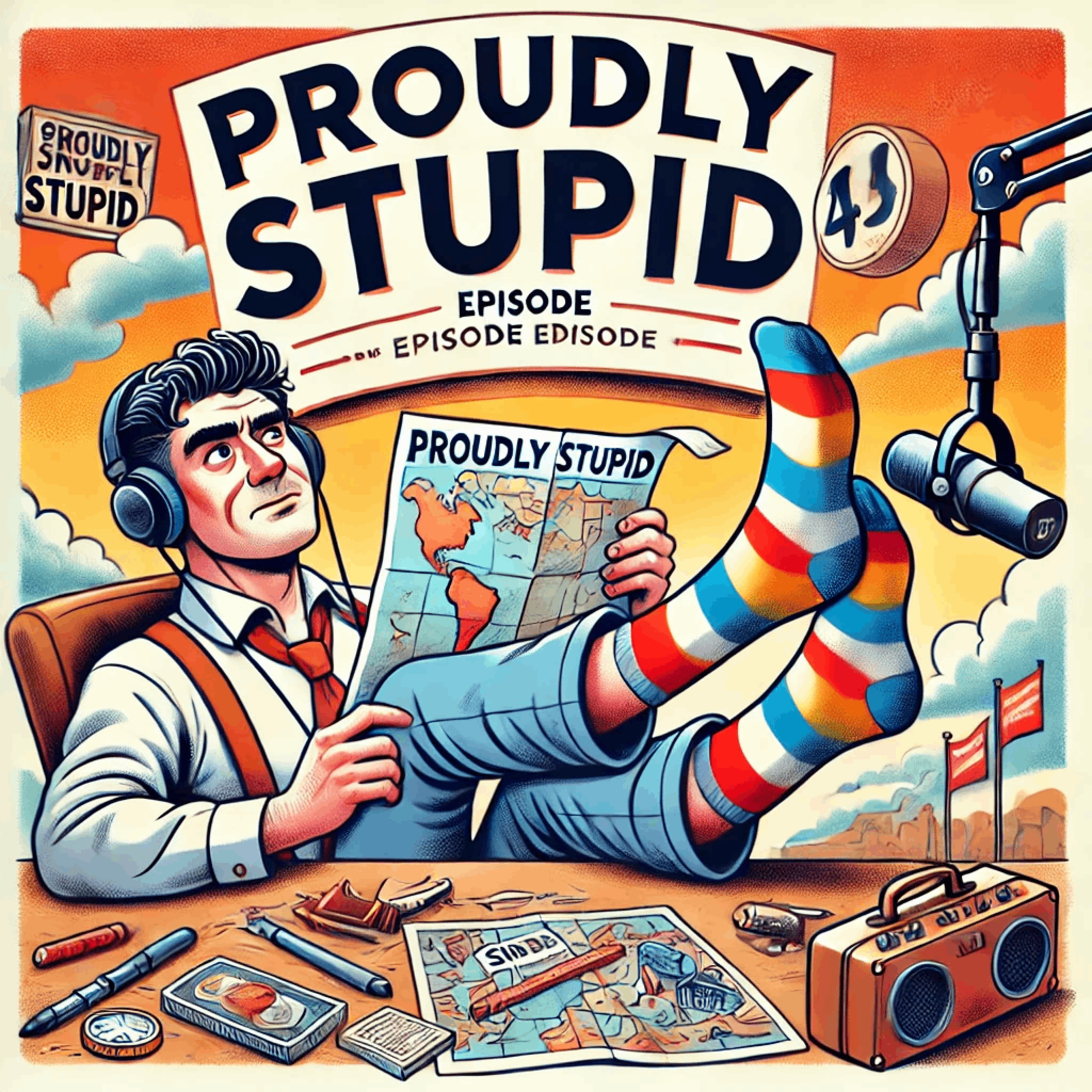 224 - Proudly Stupid episode artwork